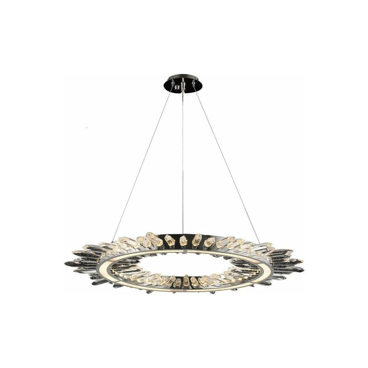 Avenue Lighting - Aspen LED Chandelier - HF3034-PN | Montreal Lighting & Hardware