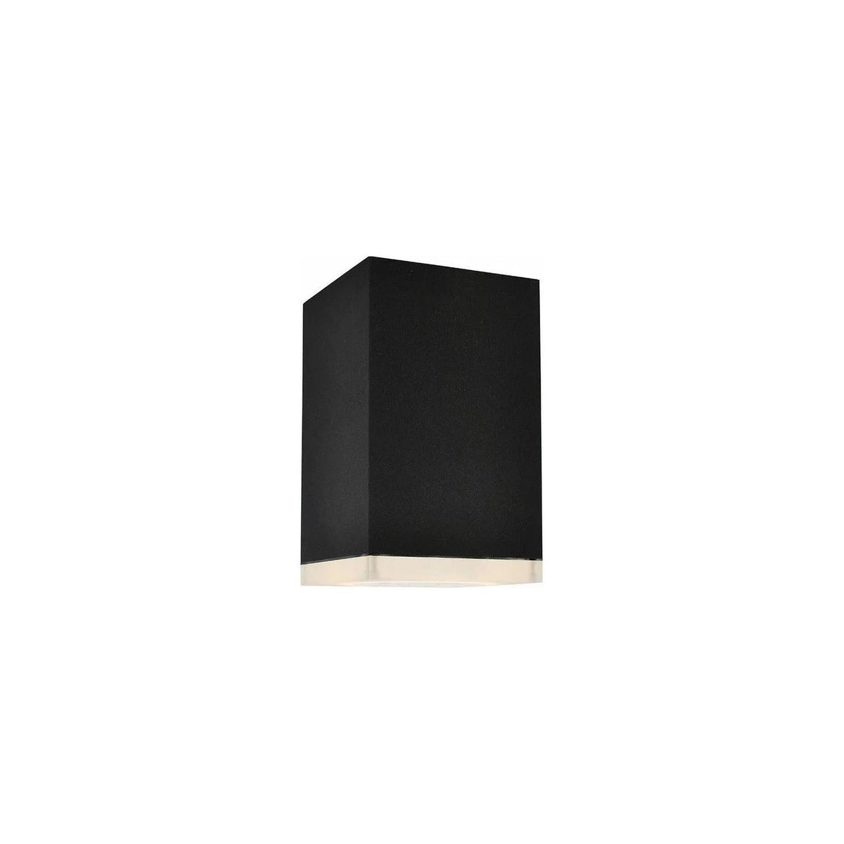 Avenue Lighting - Avenue Outdoor LED Outdoor Flushmount - AV9888-BLK | Montreal Lighting & Hardware