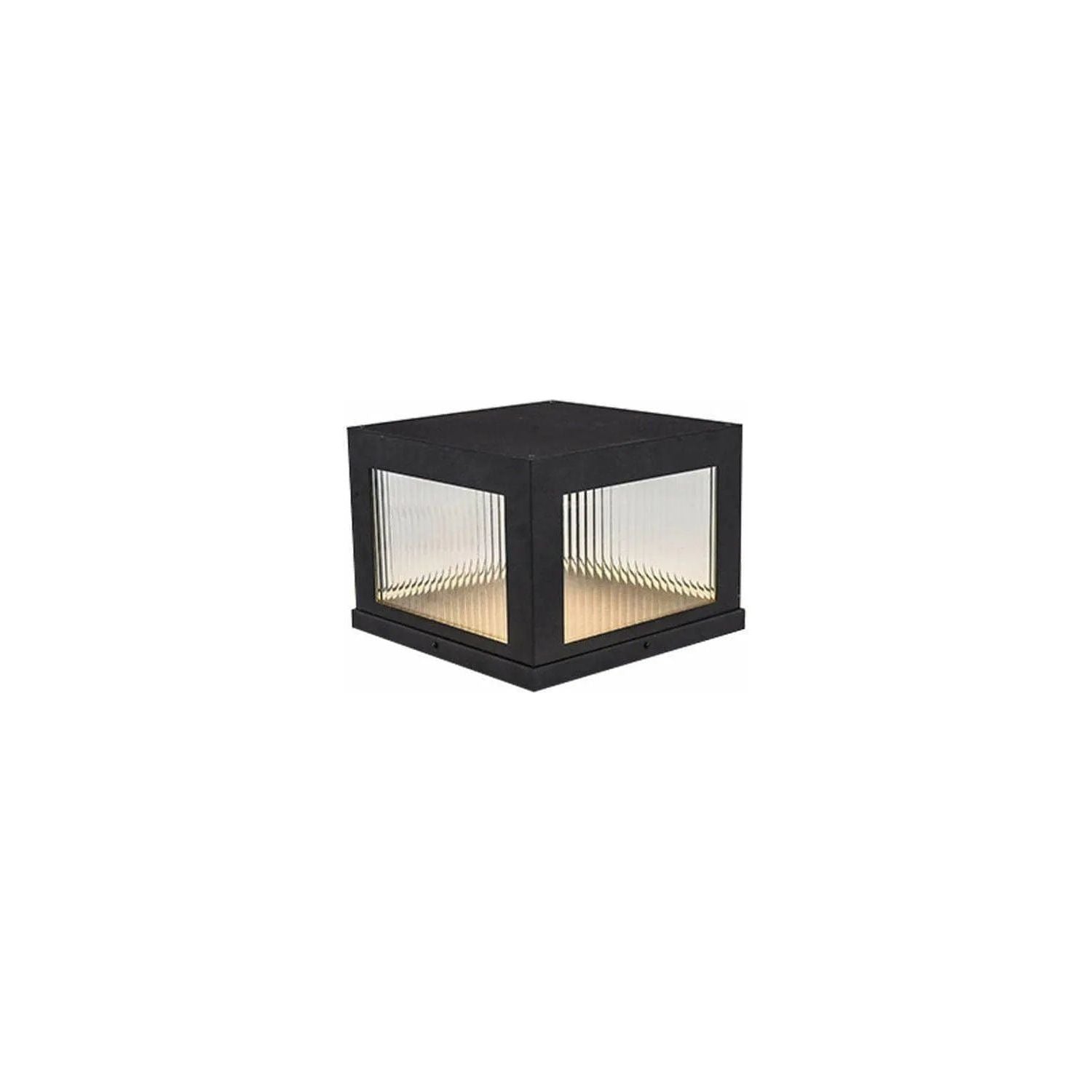 Avenue Lighting - Avenue Outdoor LED Pillar Mount - AV9904-BLK | Montreal Lighting & Hardware