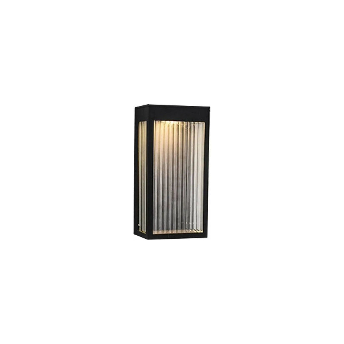 Avenue Lighting - Avenue Panel Outdoor LED Wall Sconce - AV9901-BLK | Montreal Lighting & Hardware