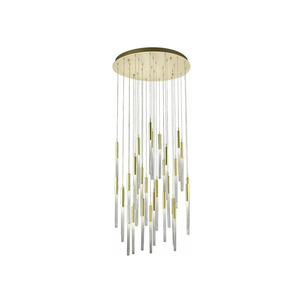 Avenue Lighting - Boa Round Multi Pendant - HF2031-BOA-BB | Montreal Lighting & Hardware