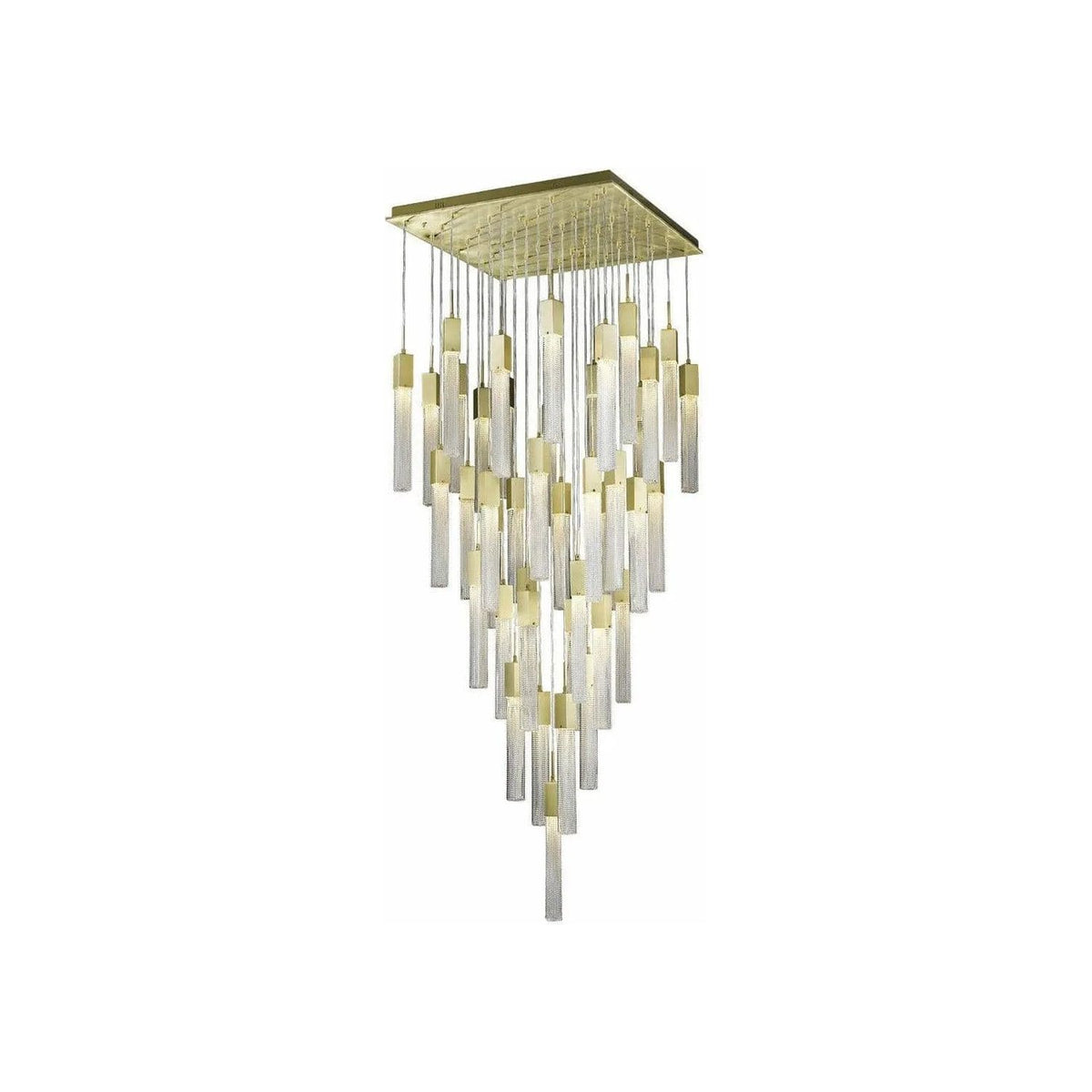 Avenue Lighting - Boa Square Multi Pendant - HF1903-41-BOA-BB | Montreal Lighting & Hardware