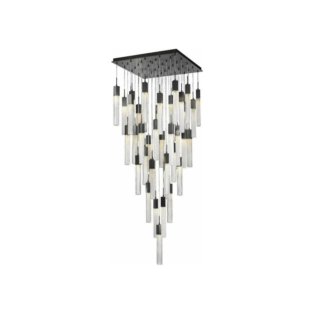 Avenue Lighting - Boa Square Multi Pendant - HF1903-41-BOA-DBZ | Montreal Lighting & Hardware