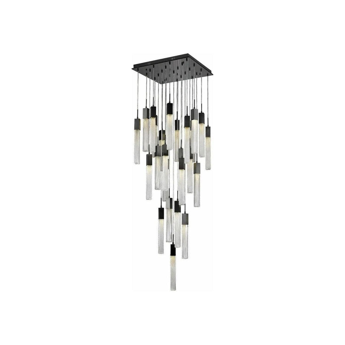 Avenue Lighting - Boa Square Multi Pendant - HF1904-25-BOA-DBZ | Montreal Lighting & Hardware