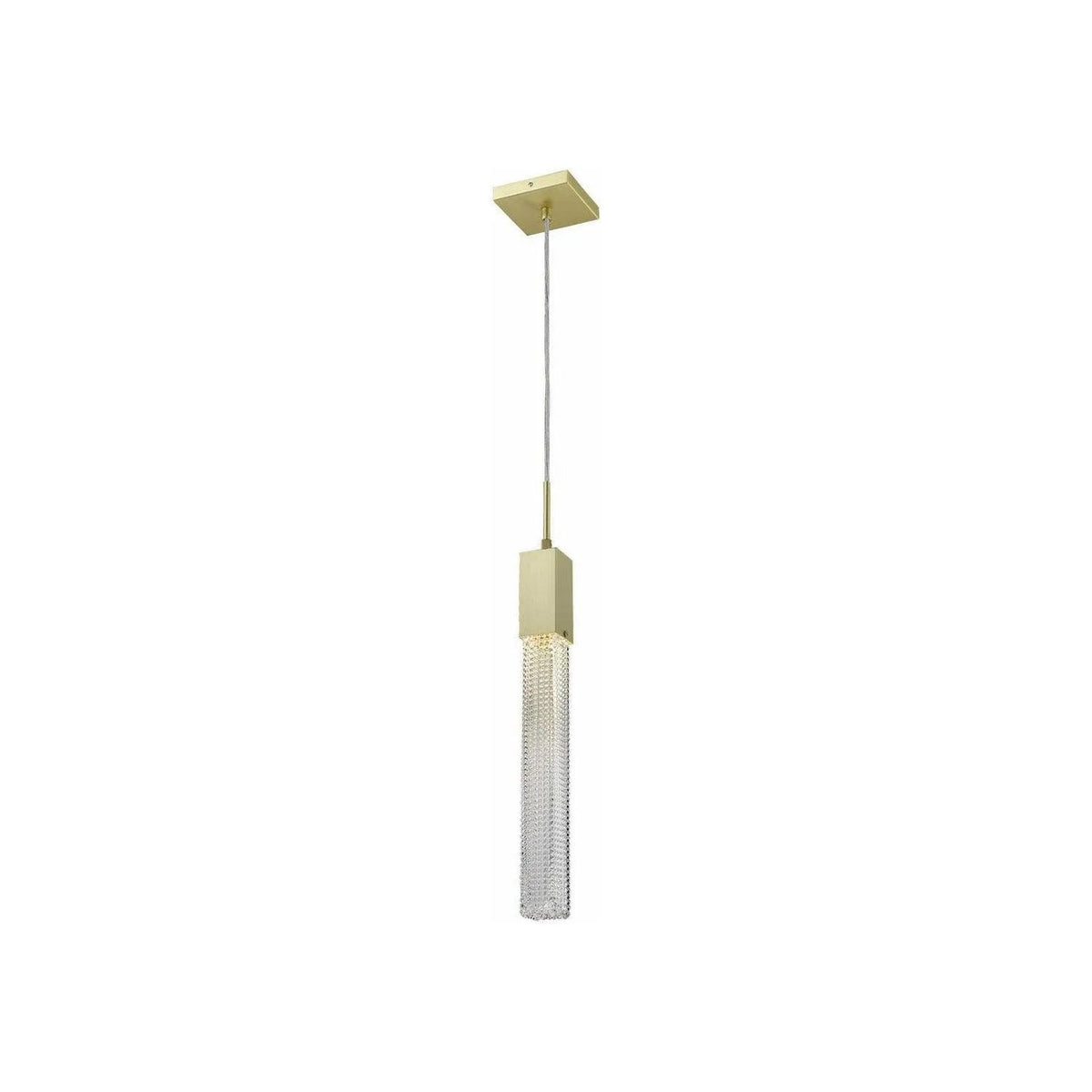 Avenue Lighting - Boa Square Pendant - HF1901-1-BOA-BB | Montreal Lighting & Hardware