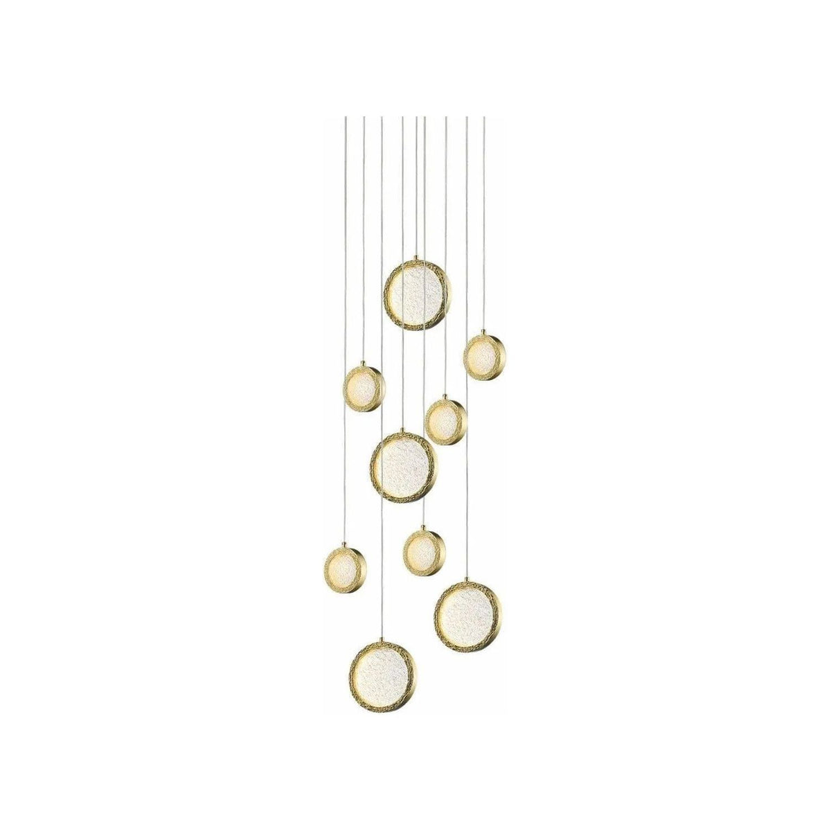 Avenue Lighting - Bottega LED Multi Pendant - HF5019-PB | Montreal Lighting & Hardware