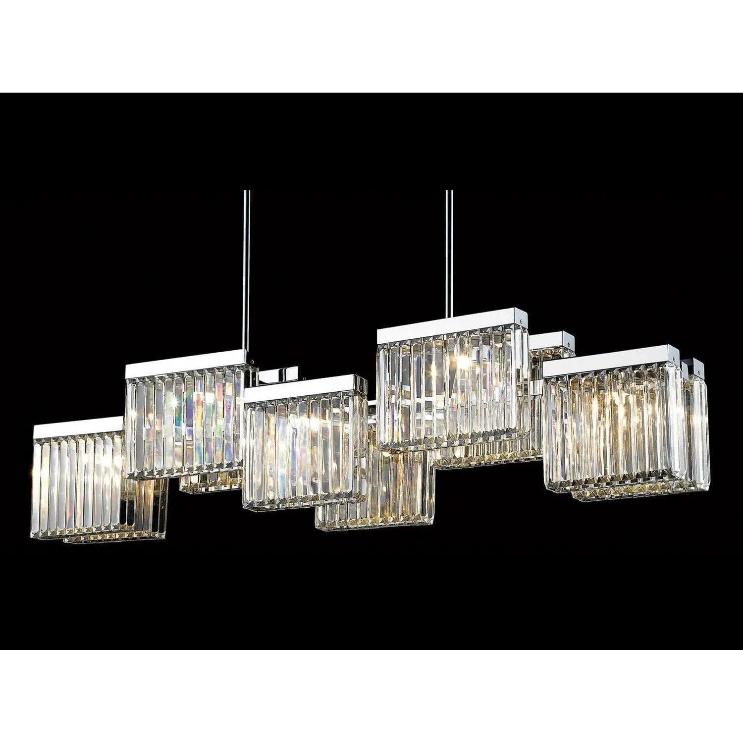 Avenue Lighting - Broadway Linear Chandelier - HF4010-PN | Montreal Lighting & Hardware