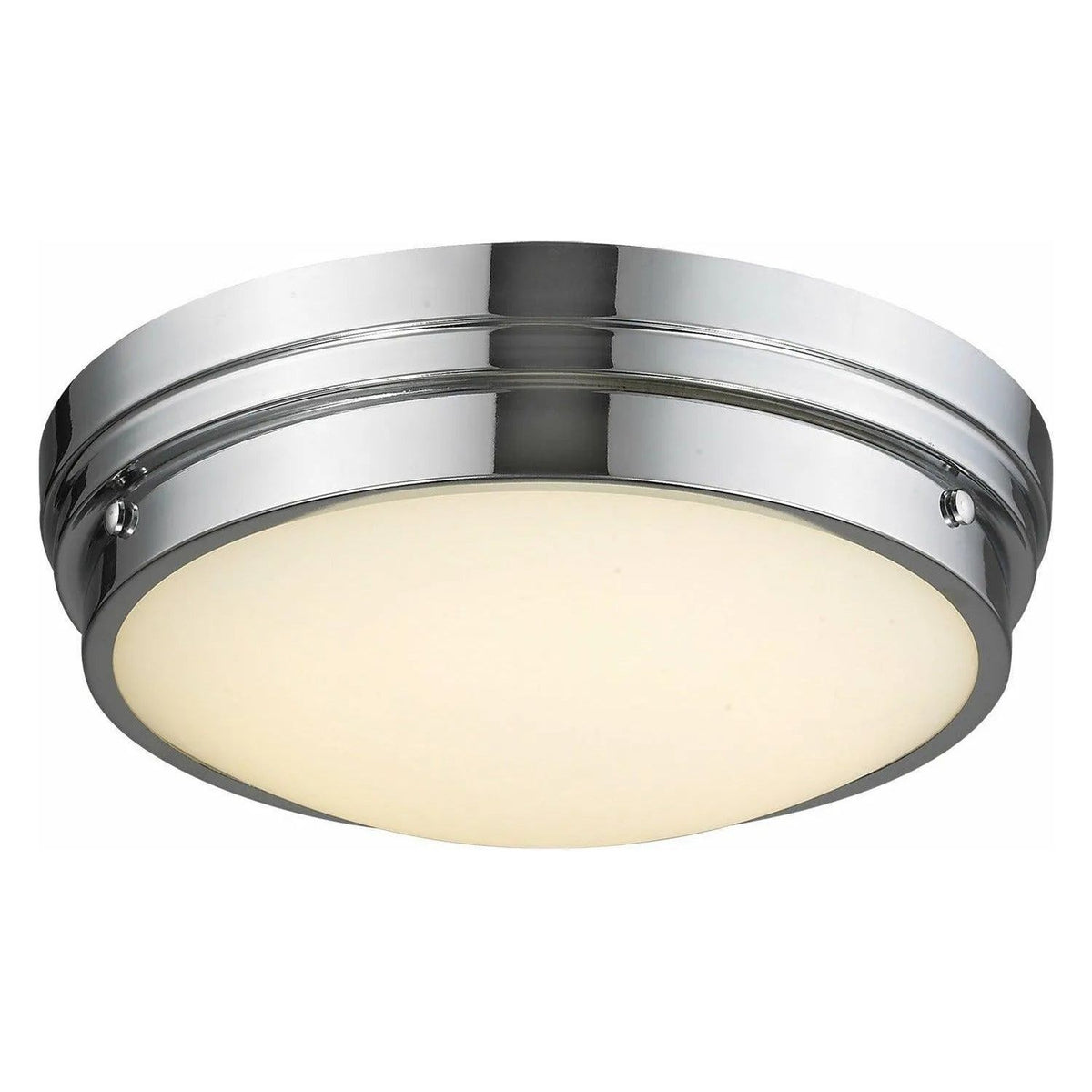 Avenue Lighting - Cermack St. Industrial LED Flush Mount - HF1161-CH | Montreal Lighting & Hardware