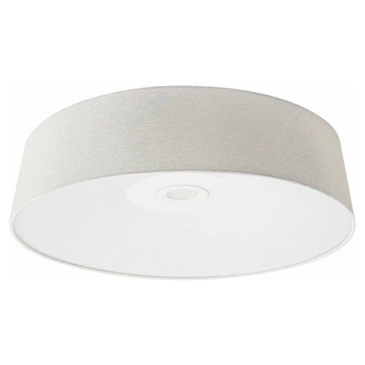 Avenue Lighting - Cermack St. Linen LED Flush Mount - HF9201-IVY | Montreal Lighting & Hardware