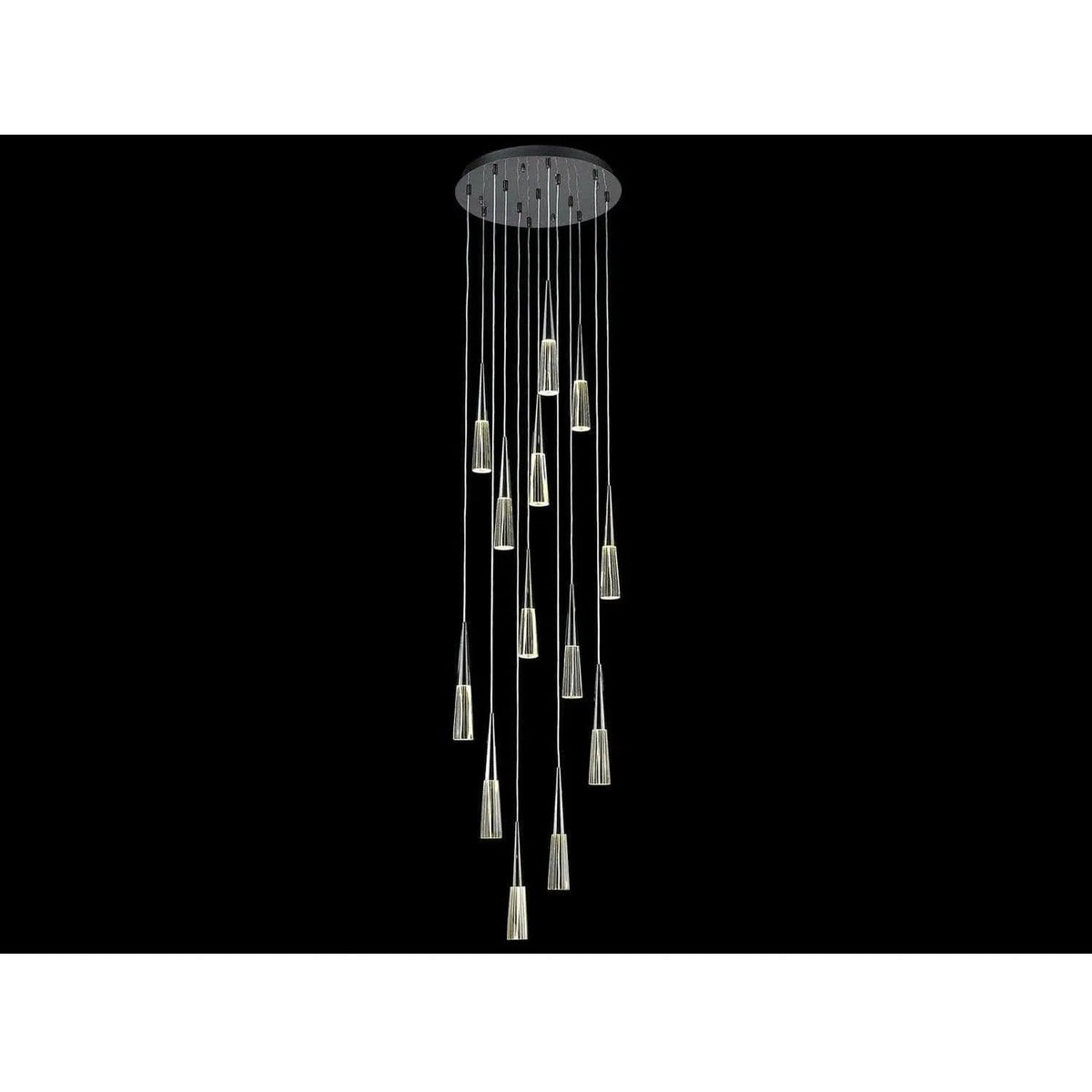 Avenue Lighting - Encino Ave. Multi-Light Pendant - HF7713-GM | Montreal Lighting & Hardware