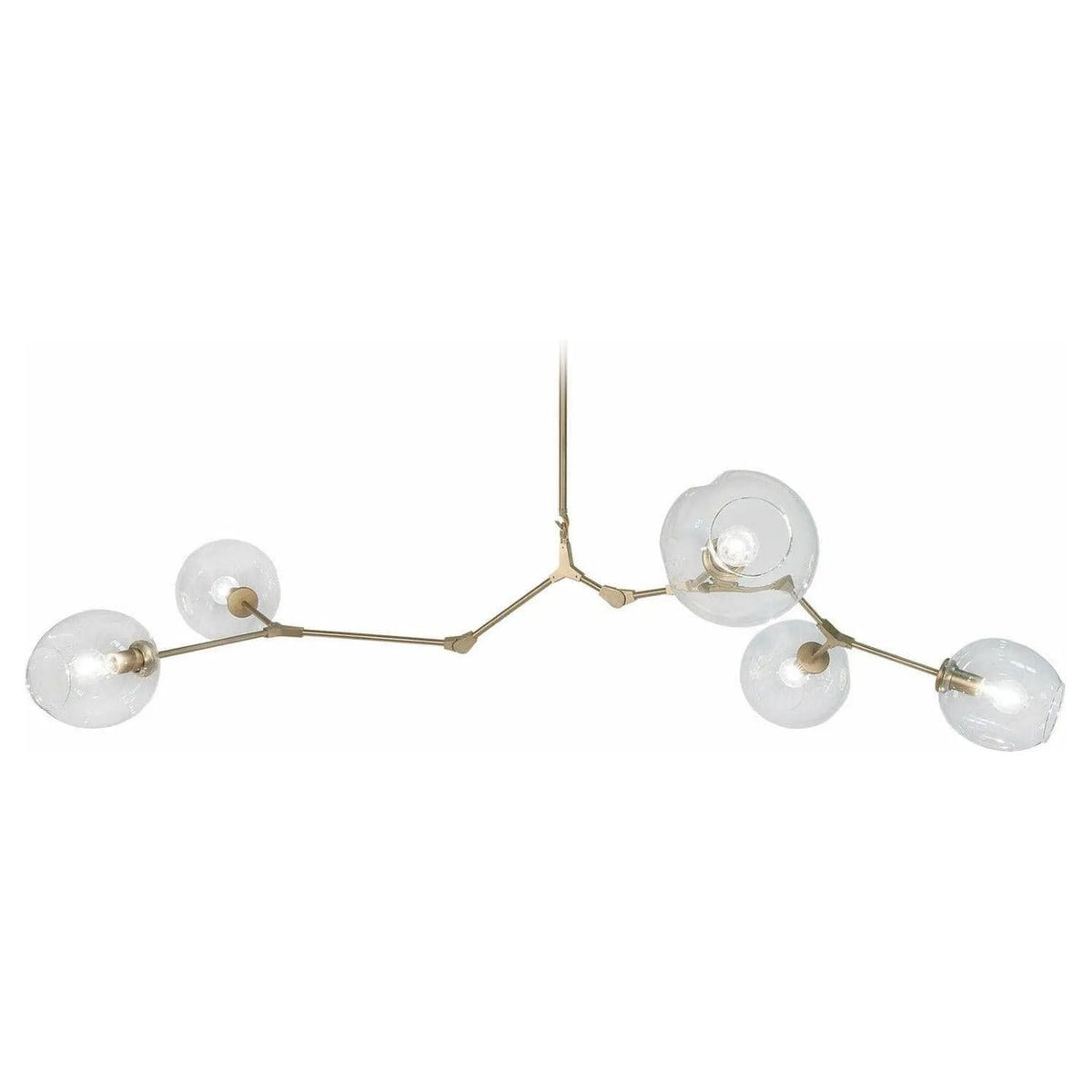 Avenue Lighting - Fairfax Linear Chandelier - HF8085-BB | Montreal Lighting & Hardware