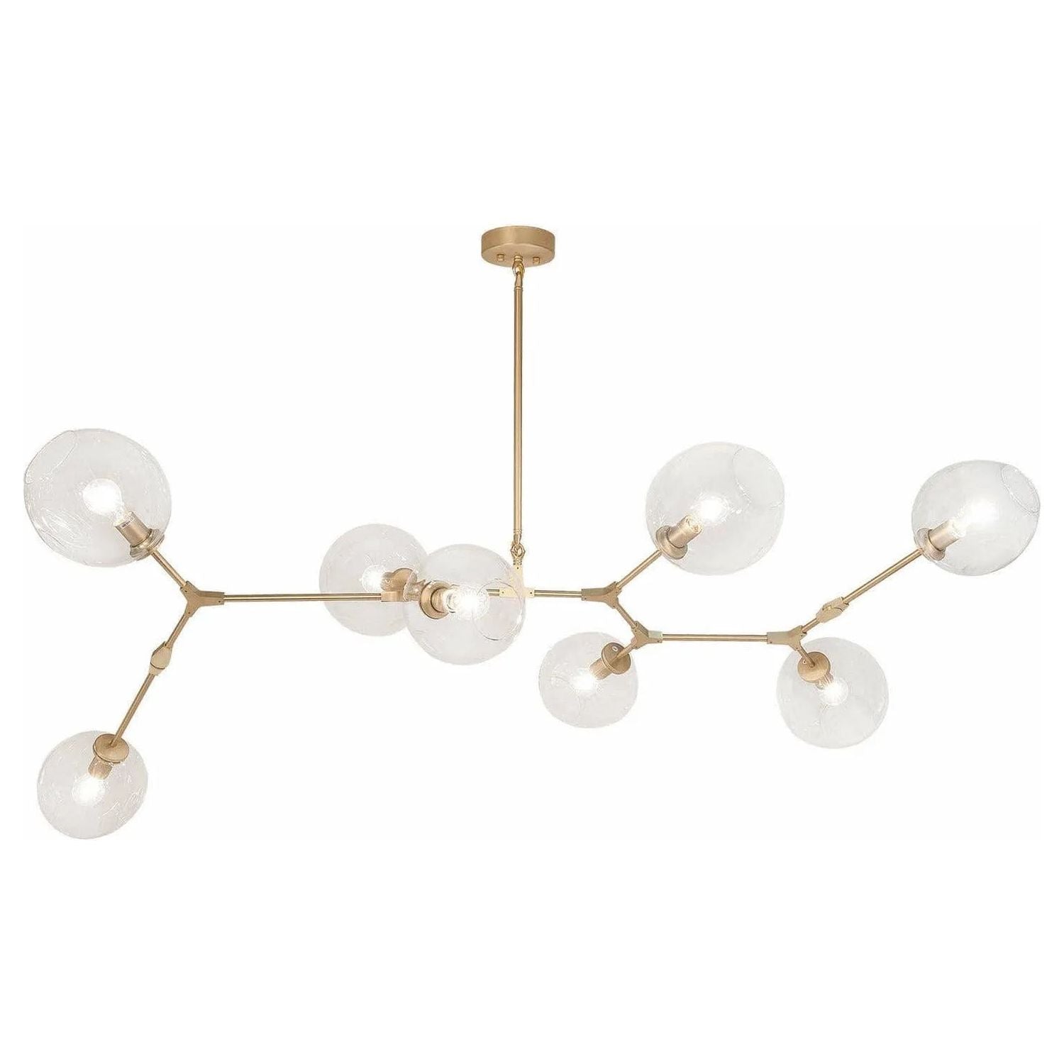 Avenue Lighting - Fairfax Linear Chandelier - HF8088-BB | Montreal Lighting & Hardware