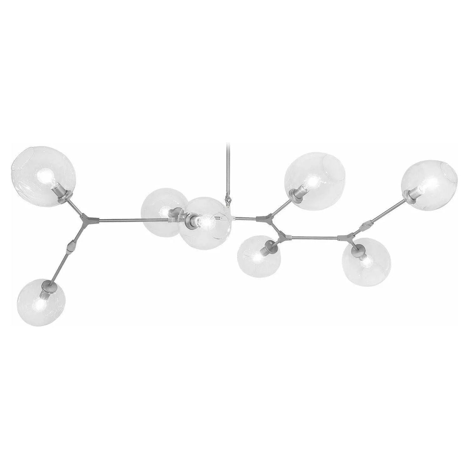 Avenue Lighting - Fairfax Linear Chandelier - HF8088-CH | Montreal Lighting & Hardware