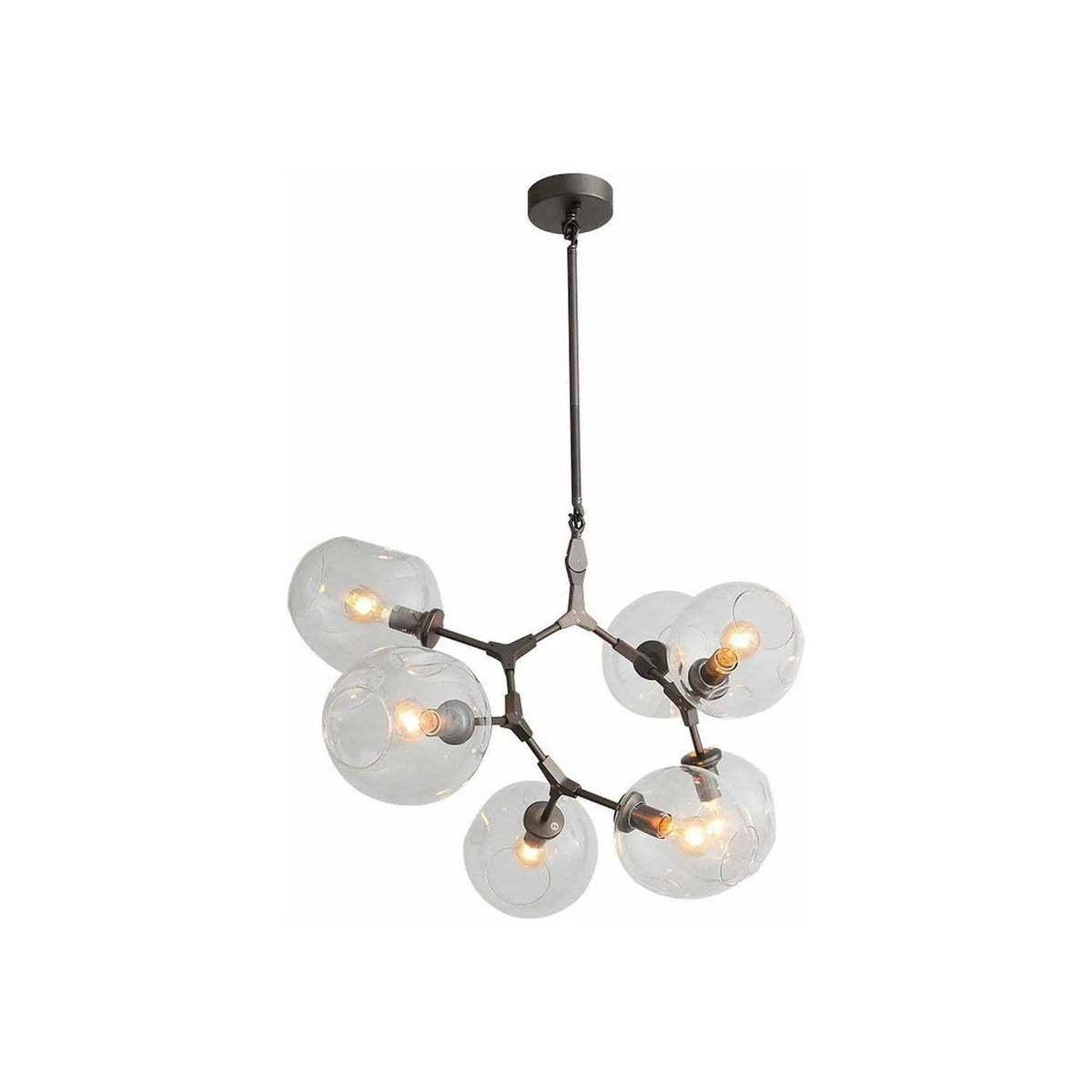 Avenue Lighting - Fairfax Round Chandelier - HF8070-DBZ | Montreal Lighting & Hardware