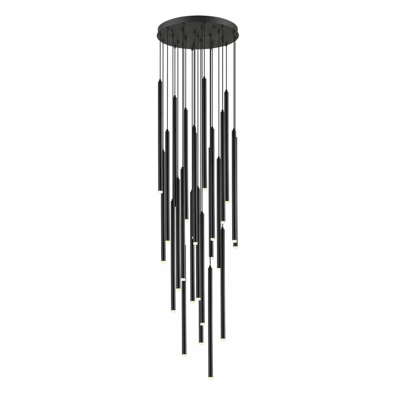 Avenue Lighting - Filmore Ave. Multi Pendant - HF2800-BLK | Montreal Lighting & Hardware