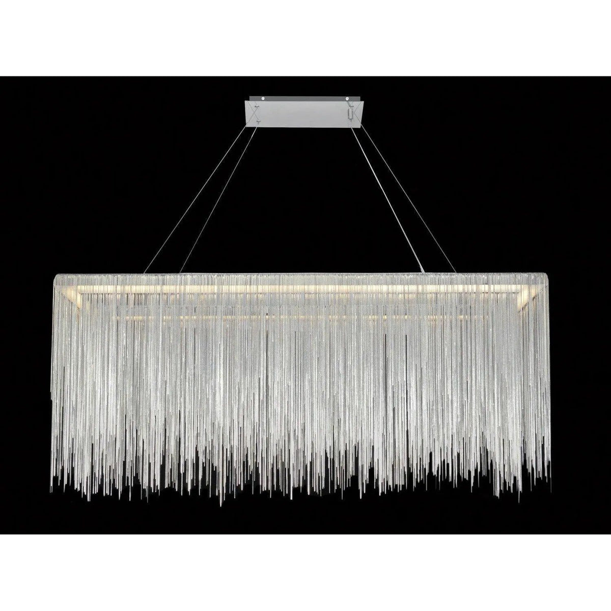 Avenue Lighting - Fountain Ave LED Linear Chandelier - HF1201-CH | Montreal Lighting & Hardware