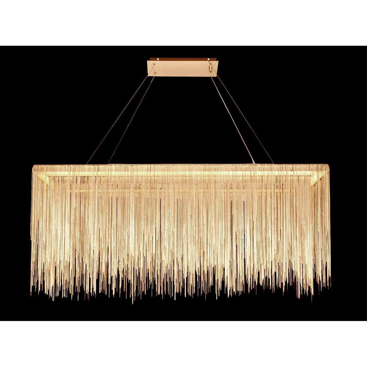 Avenue Lighting - Fountain Ave LED Linear Chandelier - HF1201-G | Montreal Lighting & Hardware