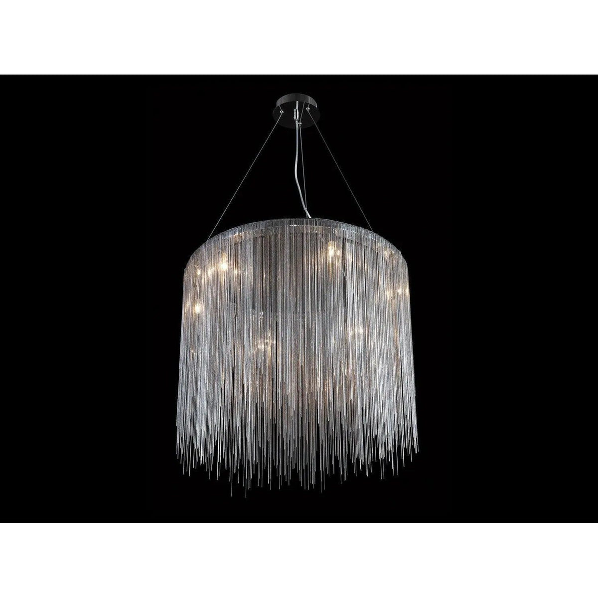 Avenue Lighting - Fountain Ave LED Round Pendant - HF1202-CH | Montreal Lighting & Hardware