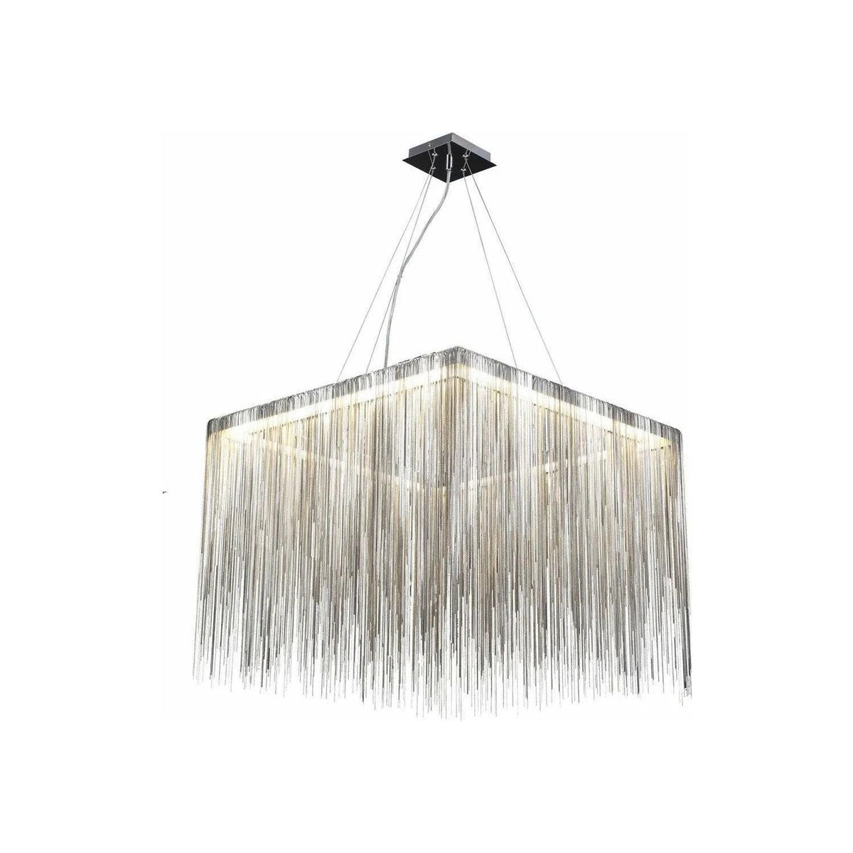 Avenue Lighting - Fountain Ave LED Squae Pendant - HF1203-CH | Montreal Lighting & Hardware