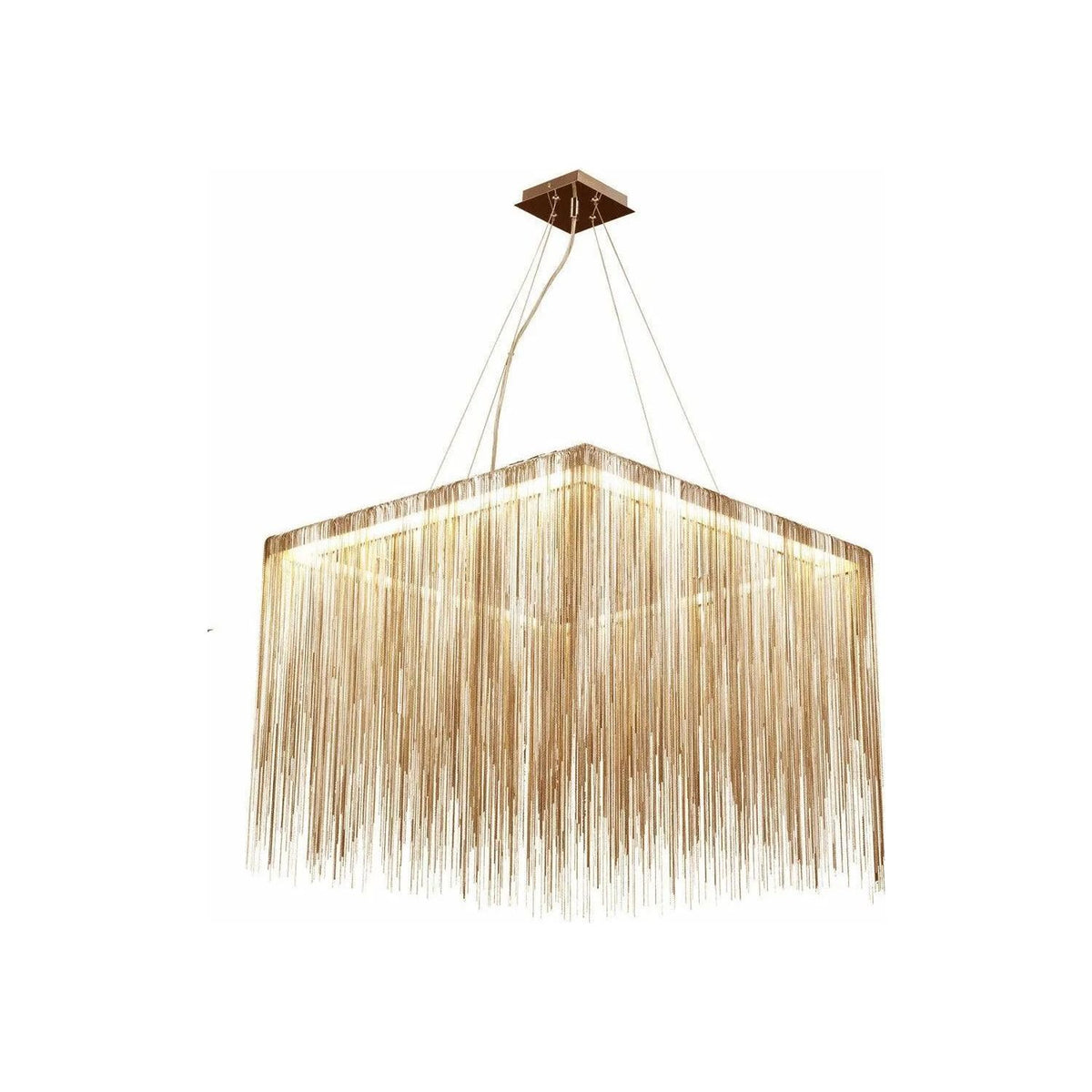 Avenue Lighting - Fountain Ave LED Squae Pendant - HF1203-G | Montreal Lighting & Hardware