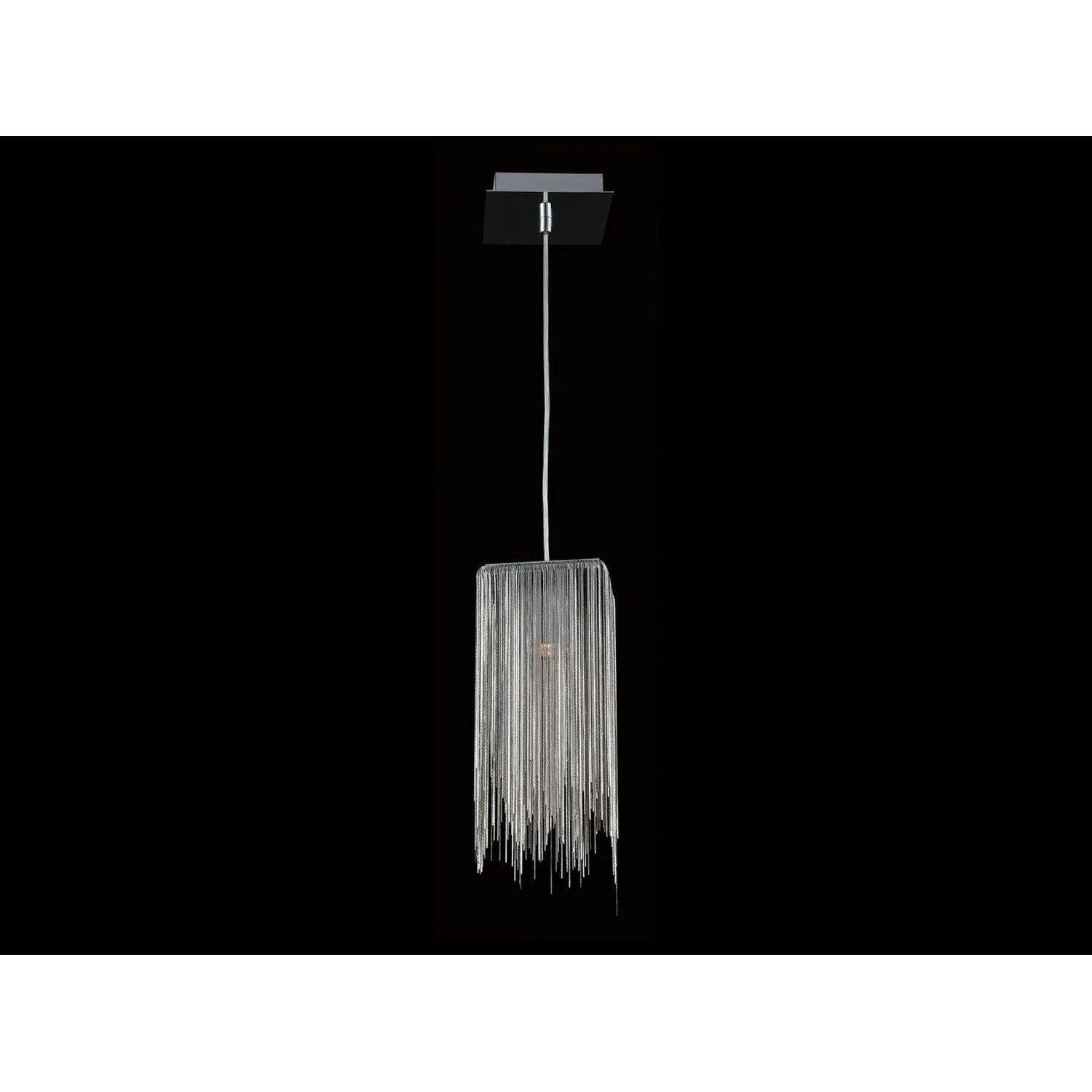 Avenue Lighting - Fountain Ave Square Mini Pendant - HF1204-CH | Montreal Lighting & Hardware