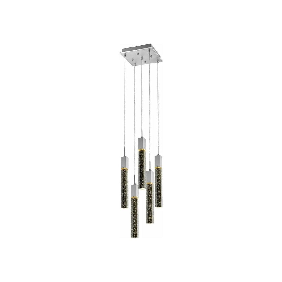 Avenue Lighting - Glacier 5 Pendant - HF1900-5-GL-CH | Montreal Lighting & Hardware