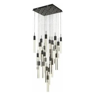 Avenue Lighting - Glacier Multi Pendant - HF1904-25-GL-BK-C | Montreal Lighting & Hardware