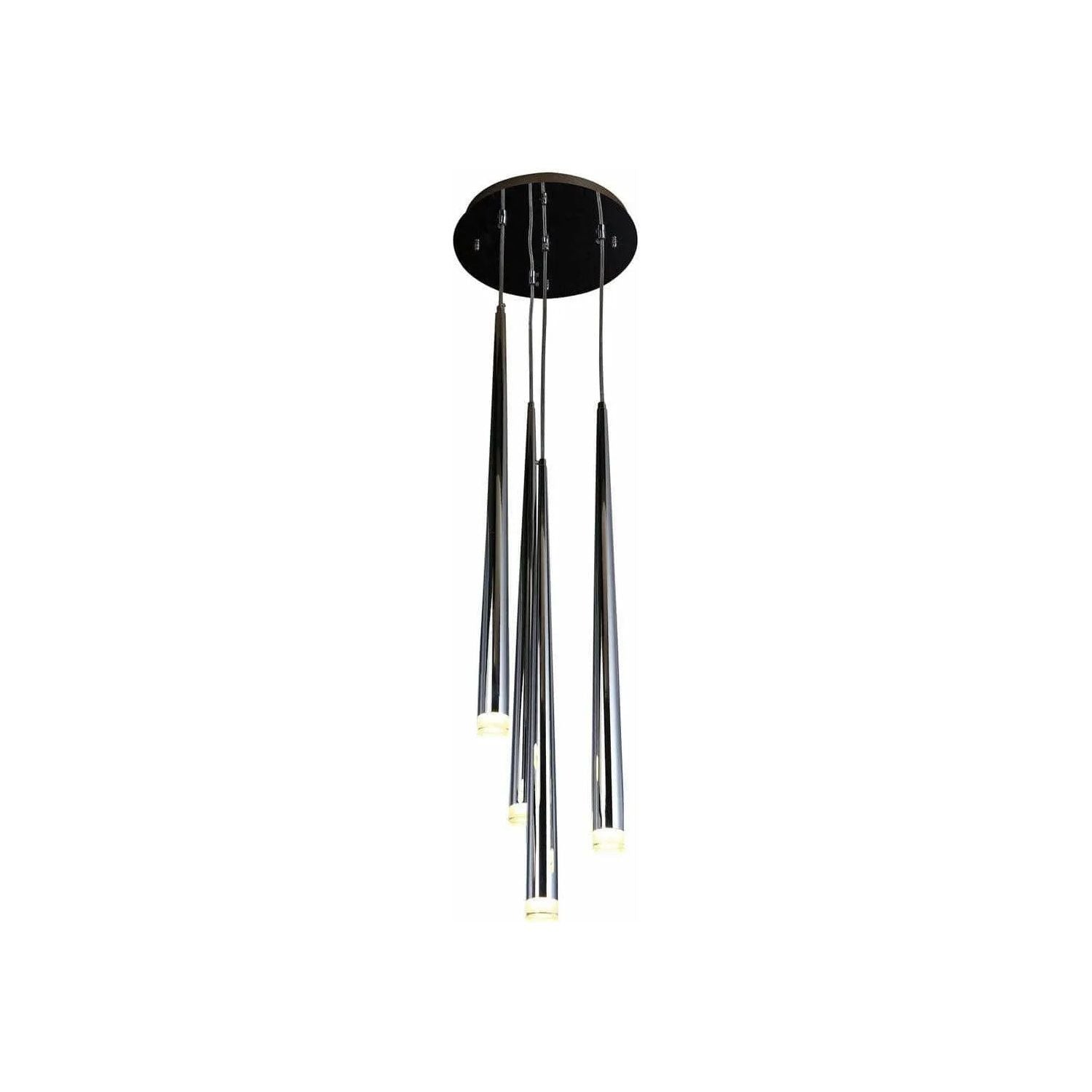 Avenue Lighting - Highland Ave. Mutli Pendant - HF2104-CH | Montreal Lighting & Hardware