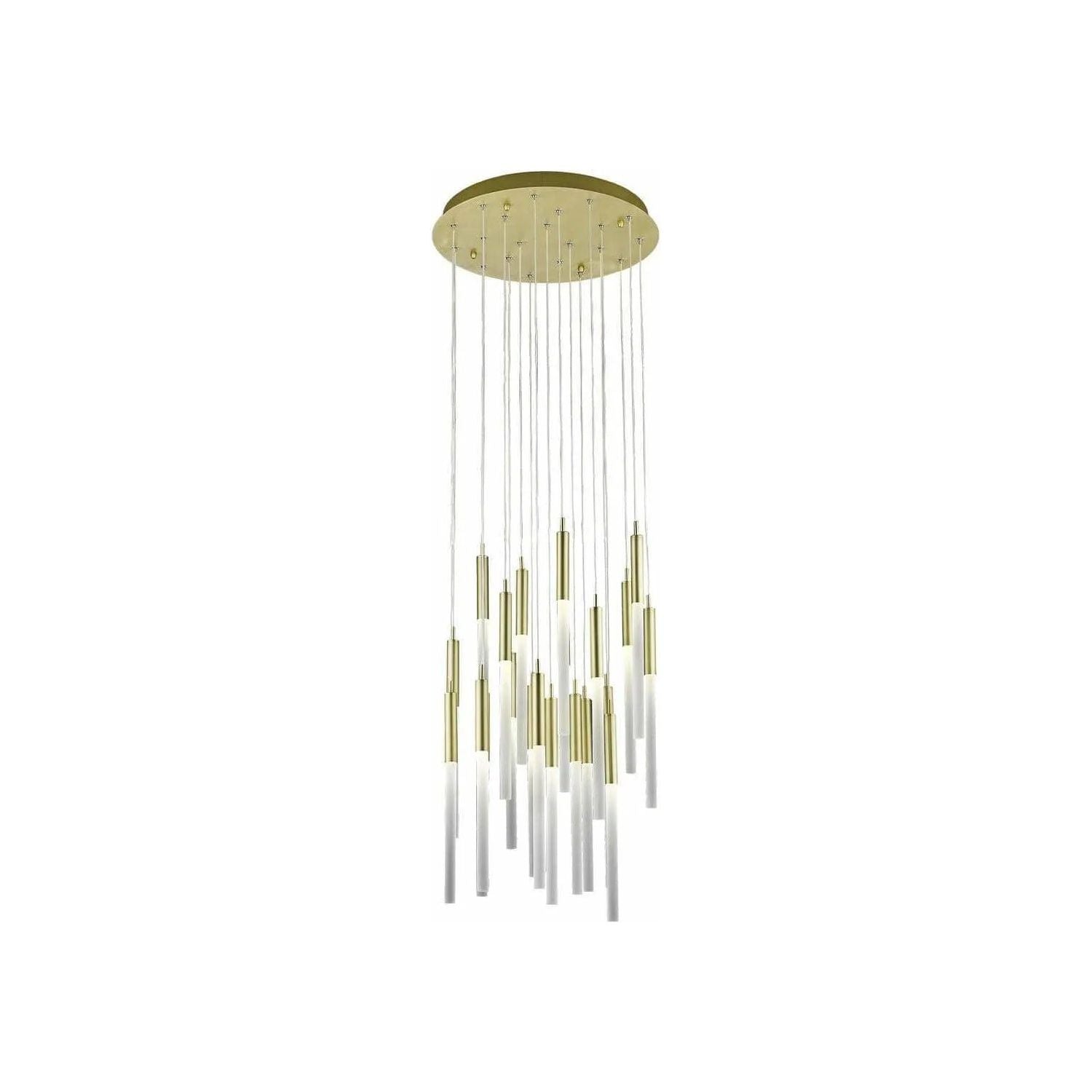 Avenue Lighting - Main St. Multi Pendant - HF2021-FR-BB | Montreal Lighting & Hardware