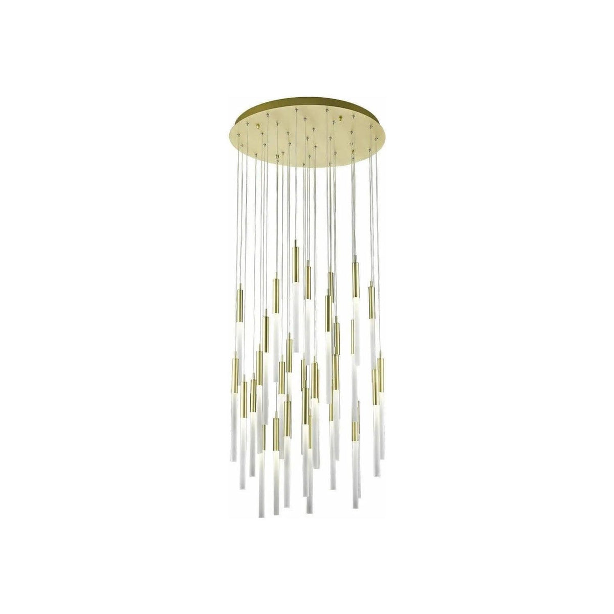 Avenue Lighting - Main St. Multi Pendant - HF2031-FR-BB | Montreal Lighting & Hardware