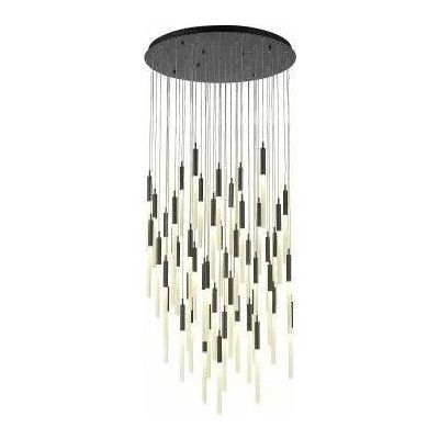 Avenue Lighting - Main St. Multi Pendant - HF2051-FR-BK | Montreal Lighting & Hardware