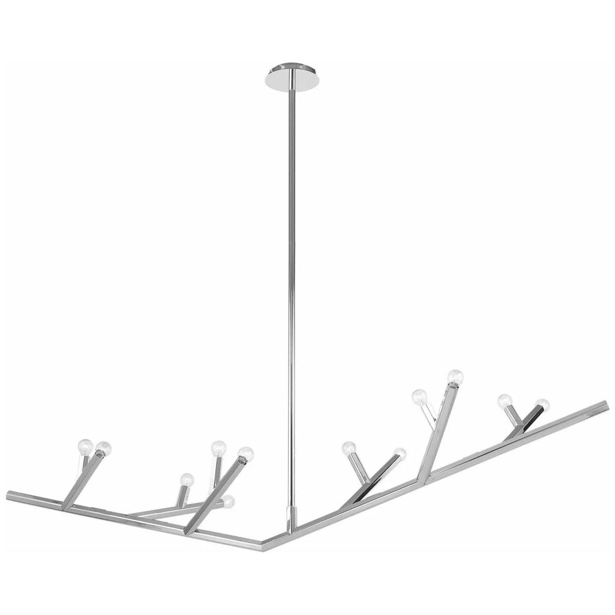 Avenue Lighting - Oaks Linear Pendant - HF8812-PN | Montreal Lighting & Hardware