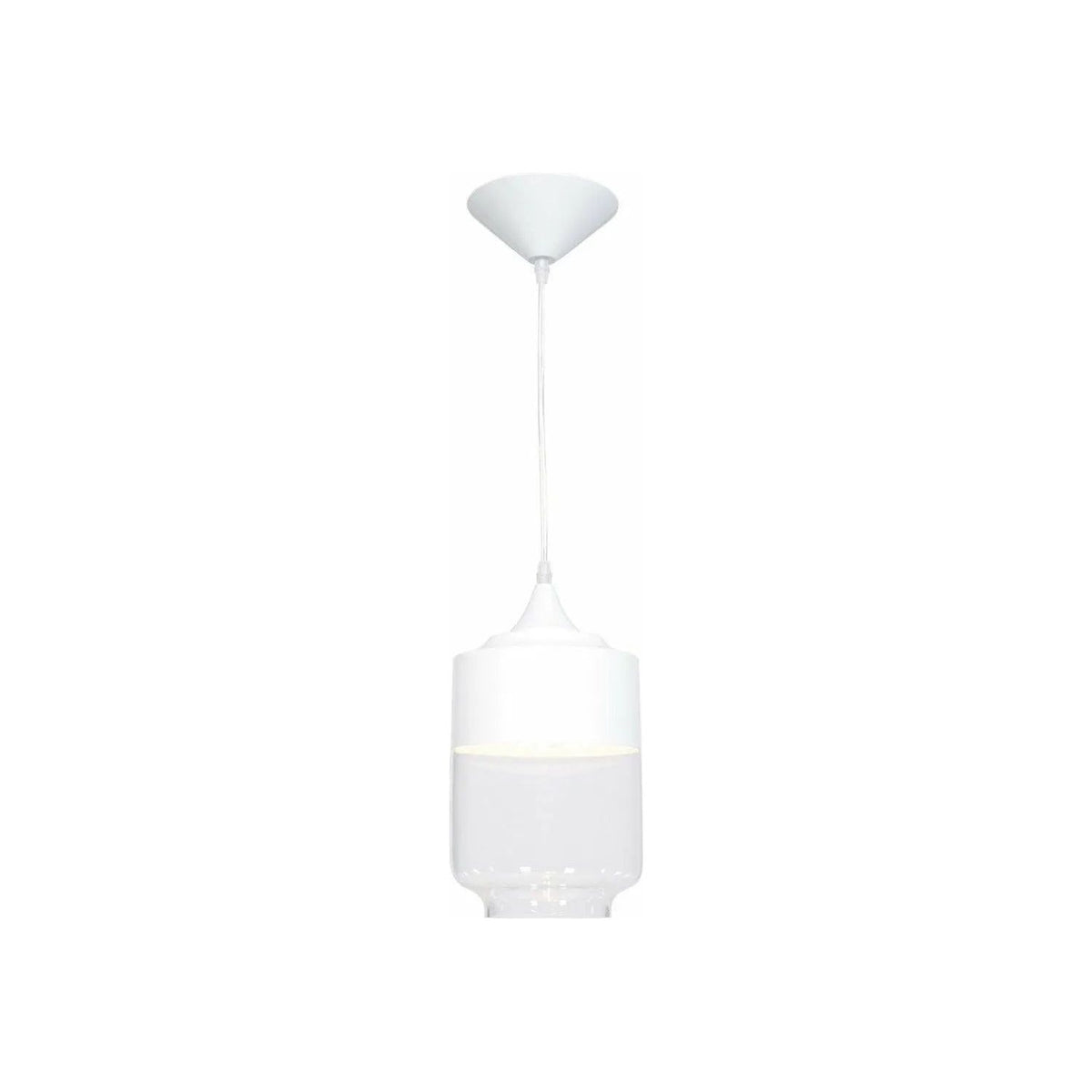 Avenue Lighting - Robertson Blvd. Pendant - HF9114-WHT | Montreal Lighting & Hardware