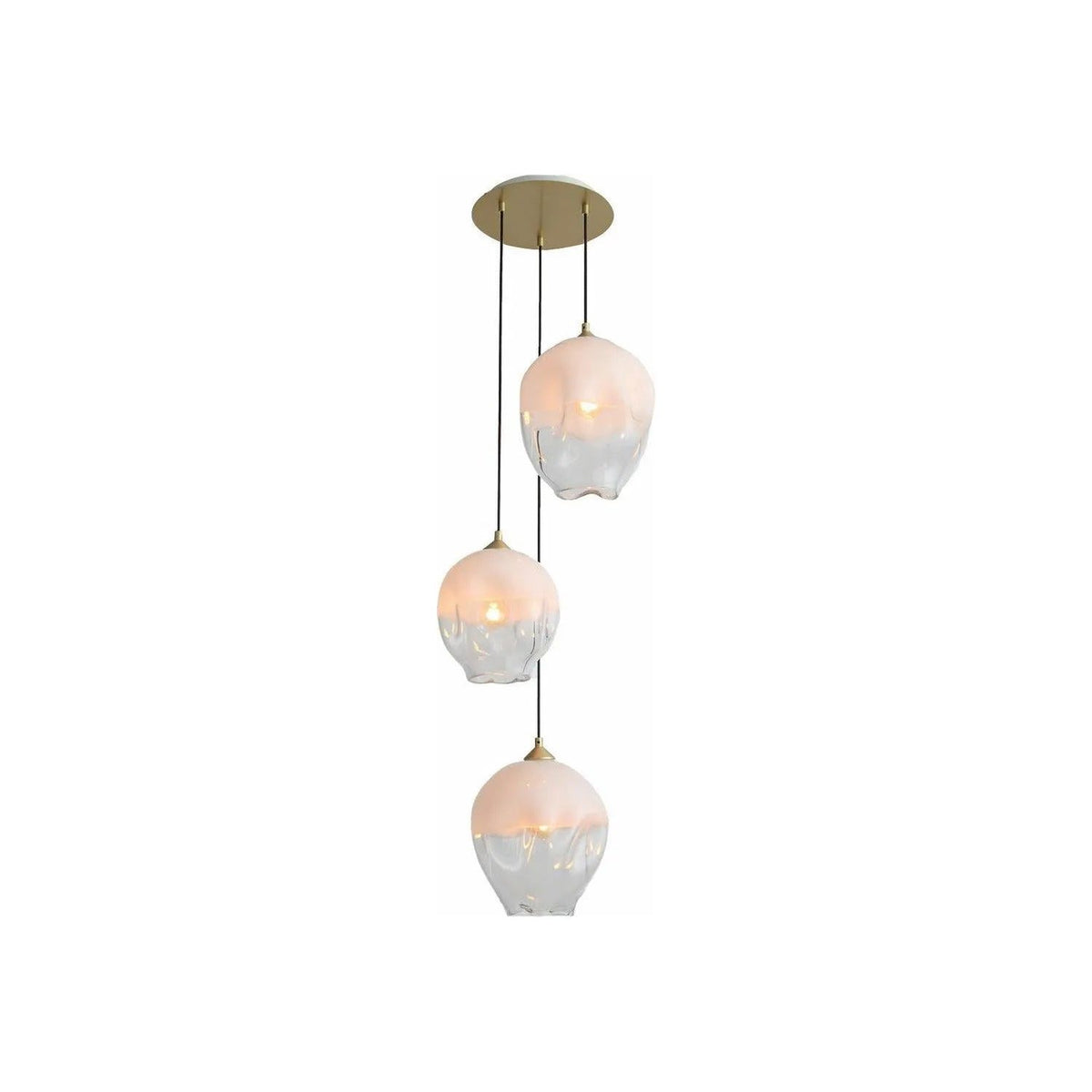 Avenue Lighting - Sonoma Ave. Multi Pendant - HF8143-BB-WH | Montreal Lighting & Hardware