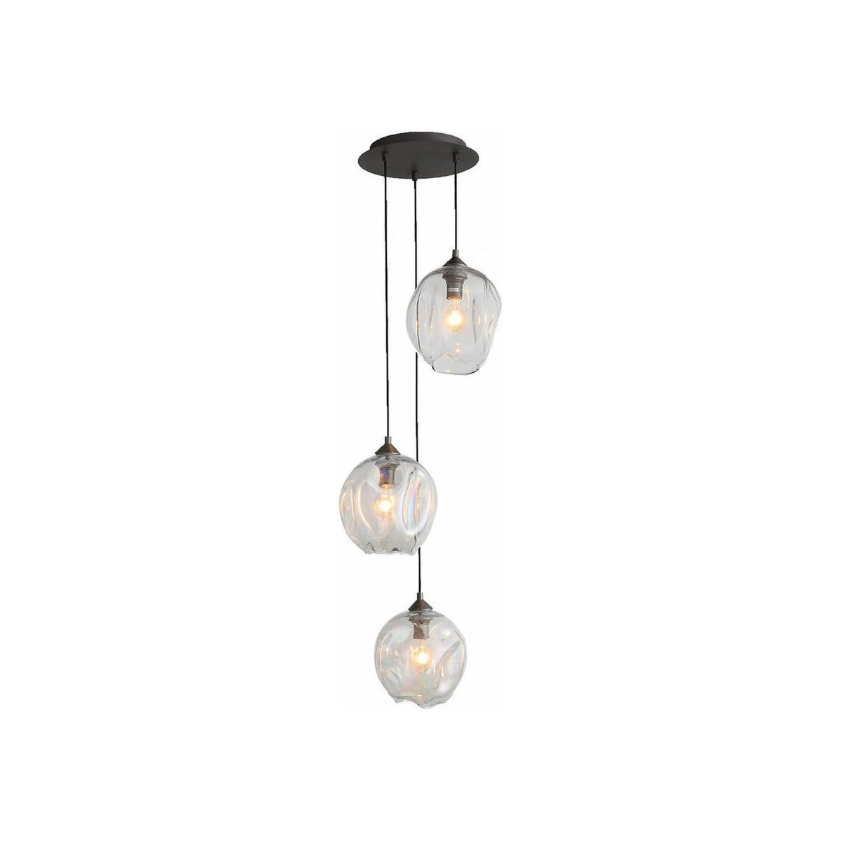 Avenue Lighting - Sonoma Ave. Multi Pendant - HF8143-DBZ-CL | Montreal Lighting & Hardware