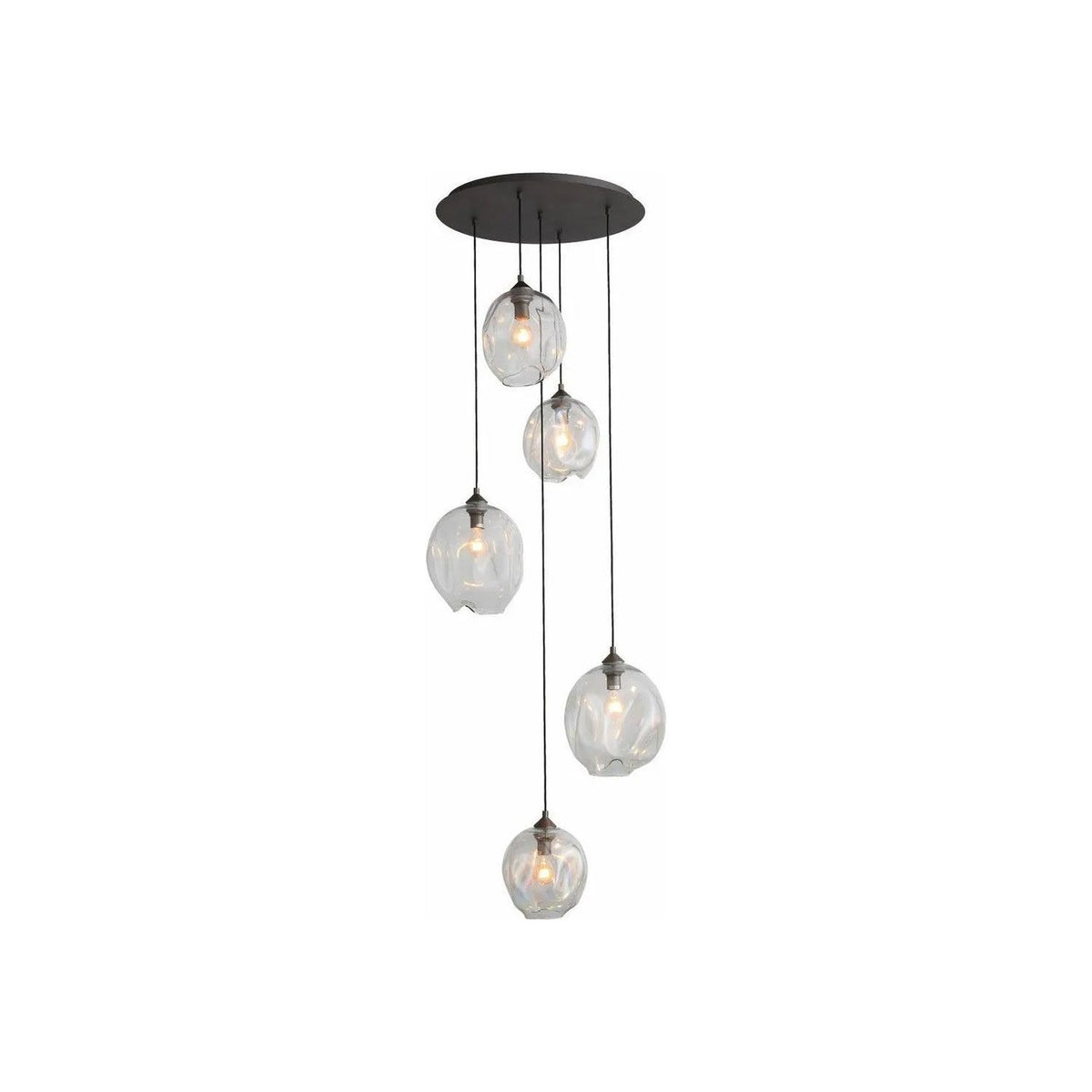 Avenue Lighting - Sonoma Ave. Multi Pendant - HF8145-DBZ-CL | Montreal Lighting & Hardware