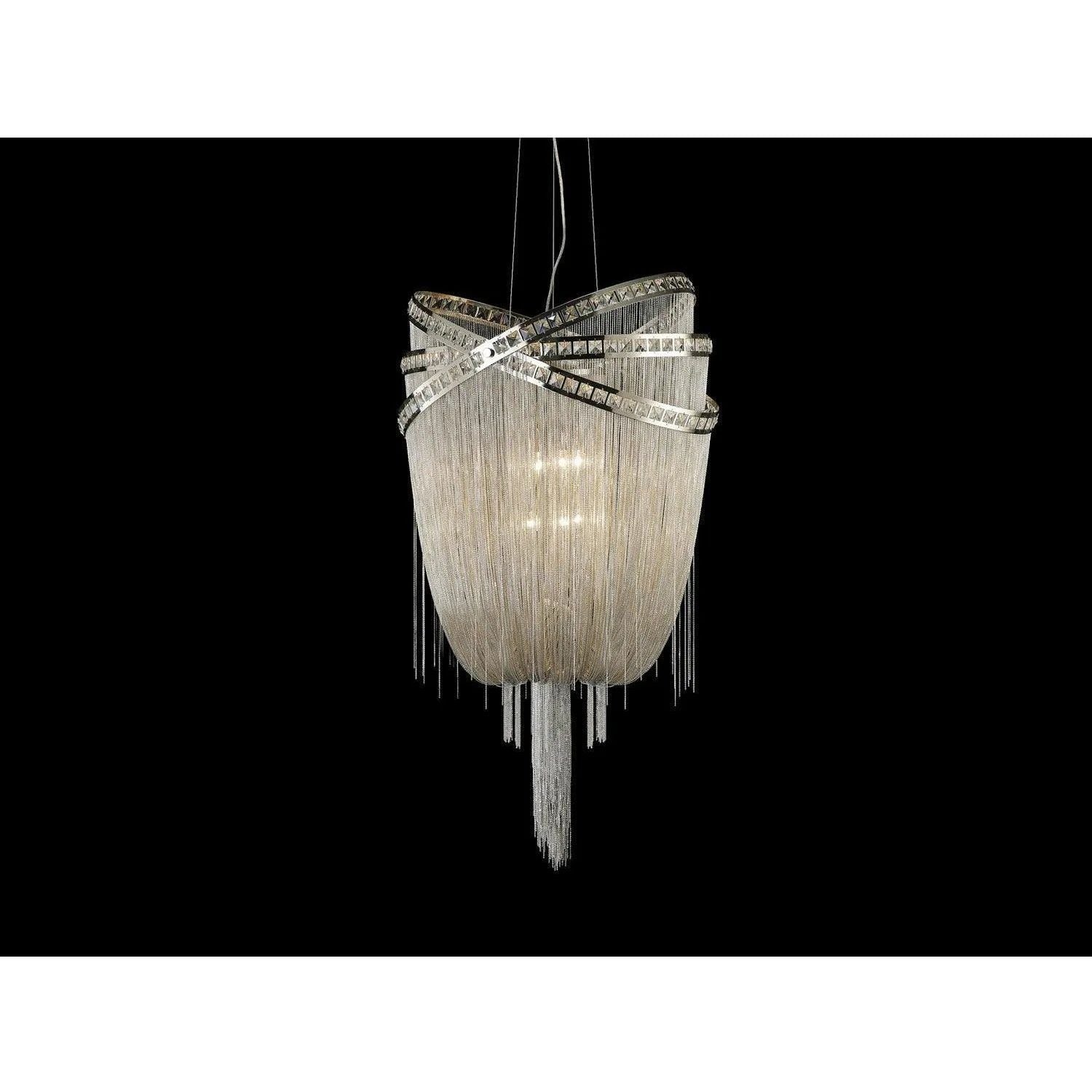 Avenue Lighting - Wilshire Blvd. Chandelier - HF1608-NCK | Montreal Lighting & Hardware