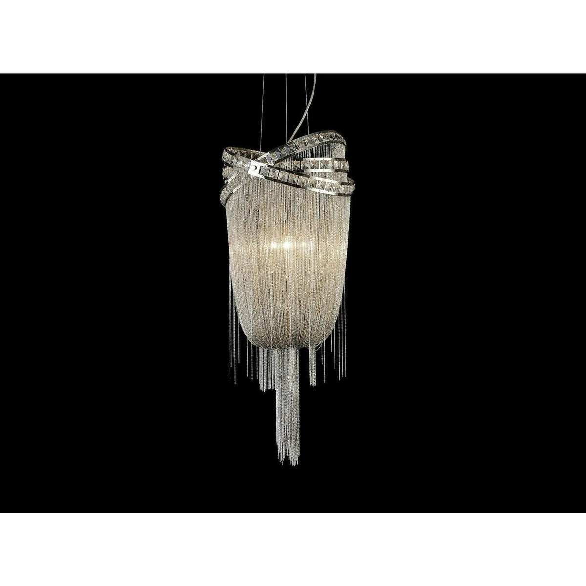 Avenue Lighting - Wilshire Blvd. Chandelier - HF1609-NCK | Montreal Lighting & Hardware