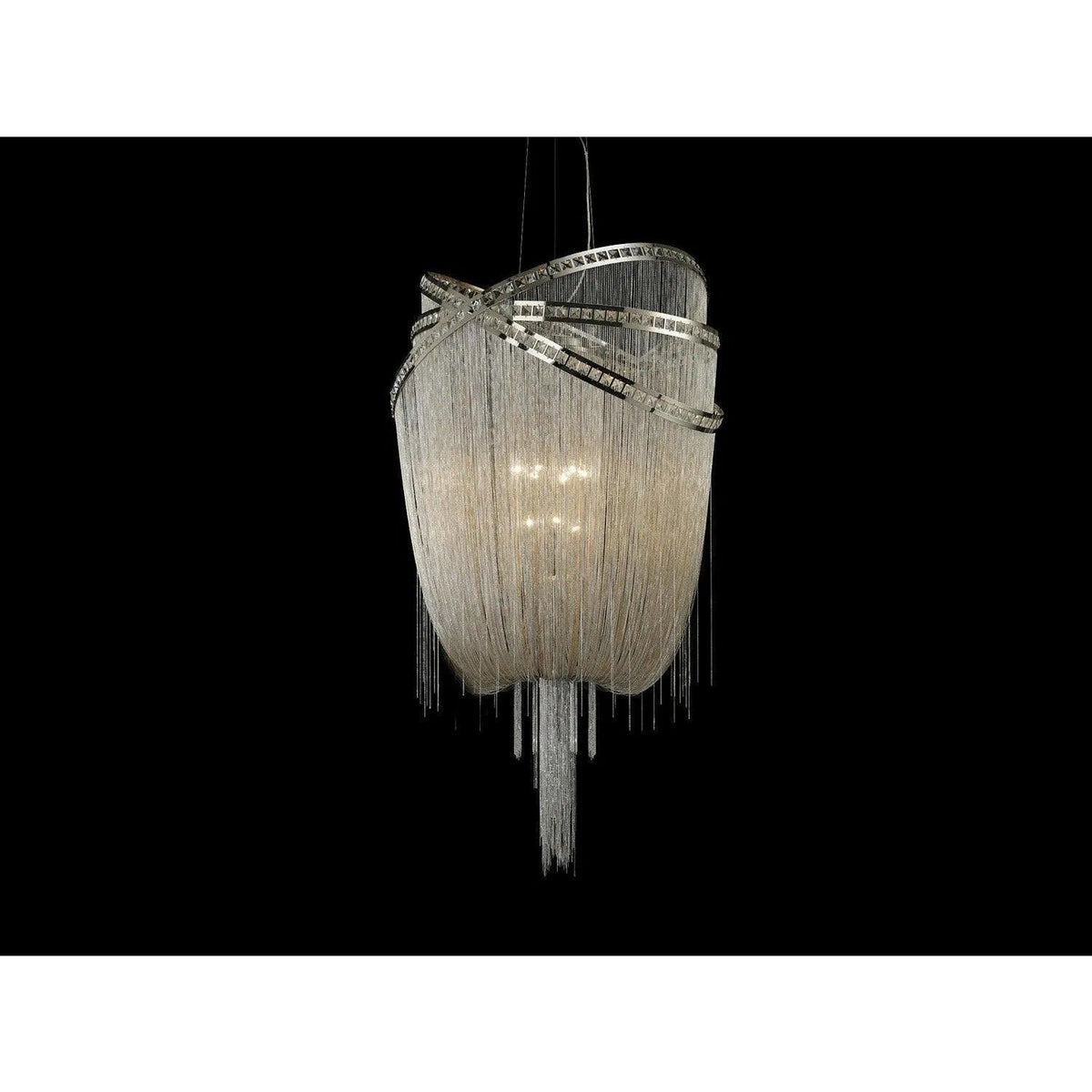 Avenue Lighting - Wilshire Blvd. Chandelier - HF1610-NCK | Montreal Lighting & Hardware