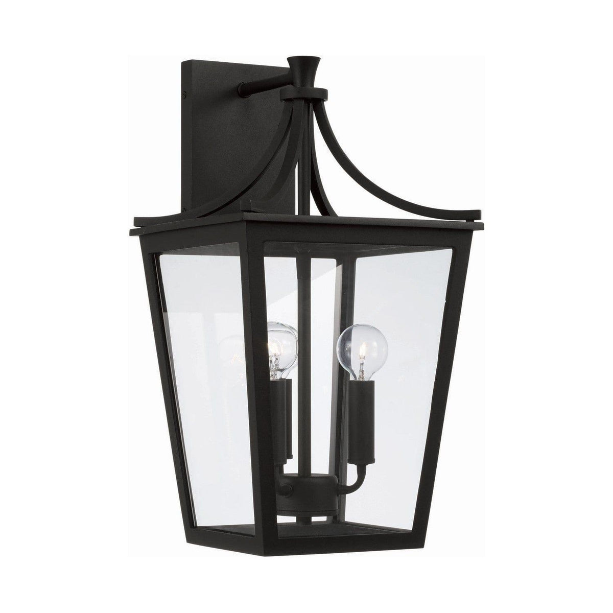 Capital Lighting Fixture Company - Adair Outdoor Wall Lantern - 947931BK | Montreal Lighting & Hardware