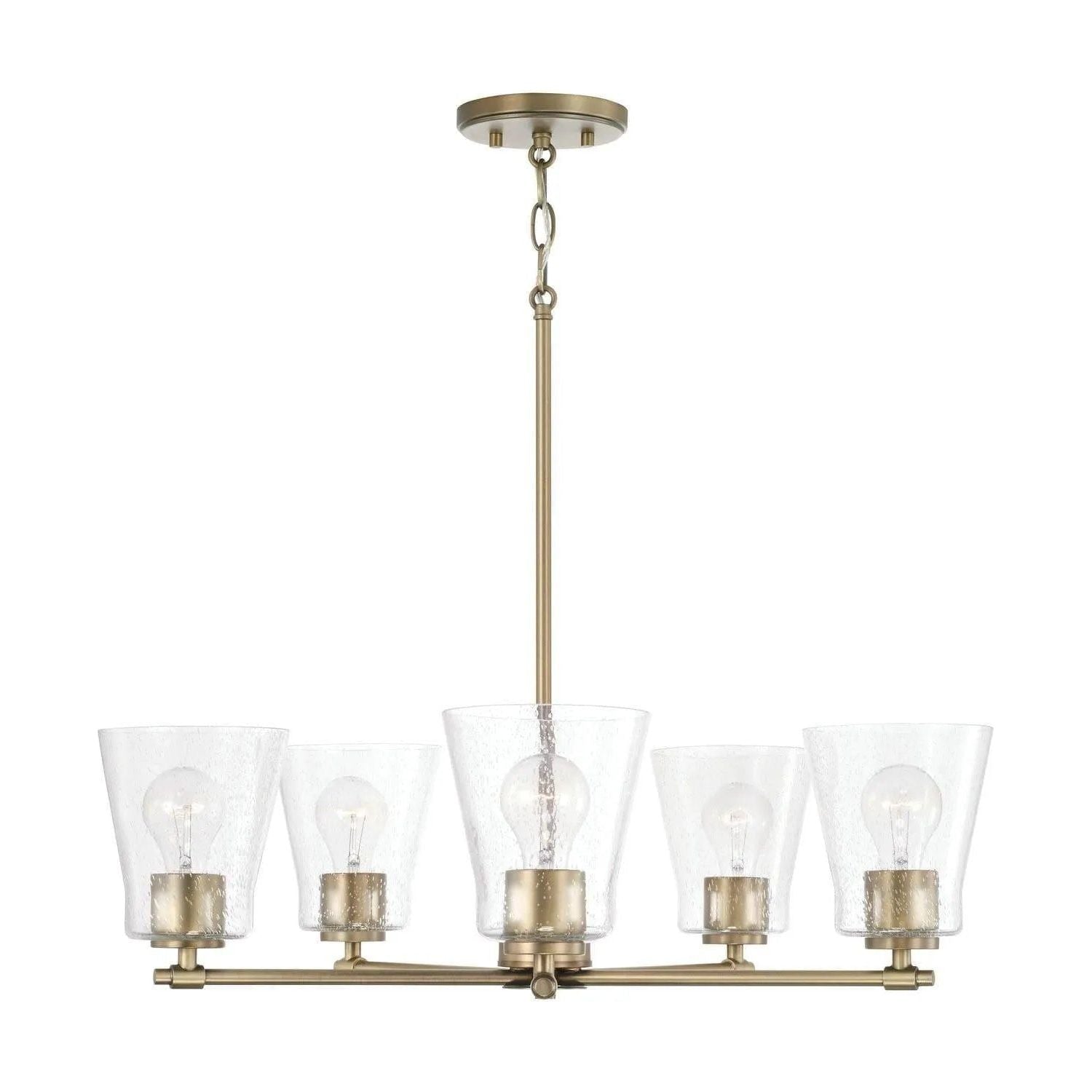 Capital Lighting Fixture Company - Baker Chandelier - 446951AD-533 | Montreal Lighting & Hardware