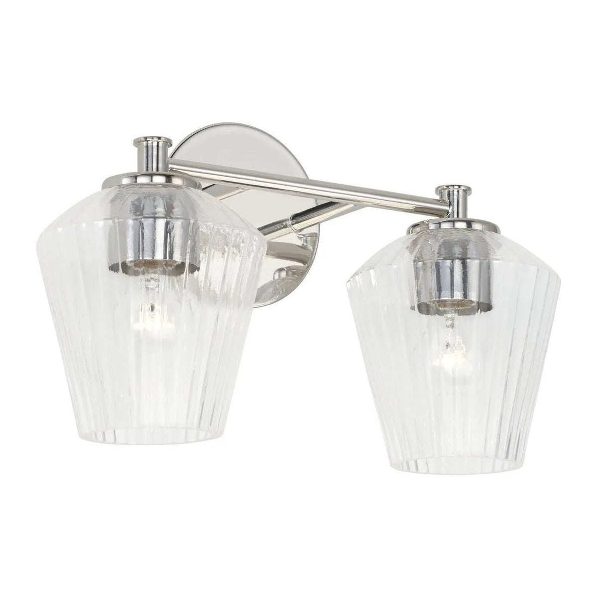 Capital Lighting Fixture Company - Beau Vanity - 141421PN-507 | Montreal Lighting & Hardware