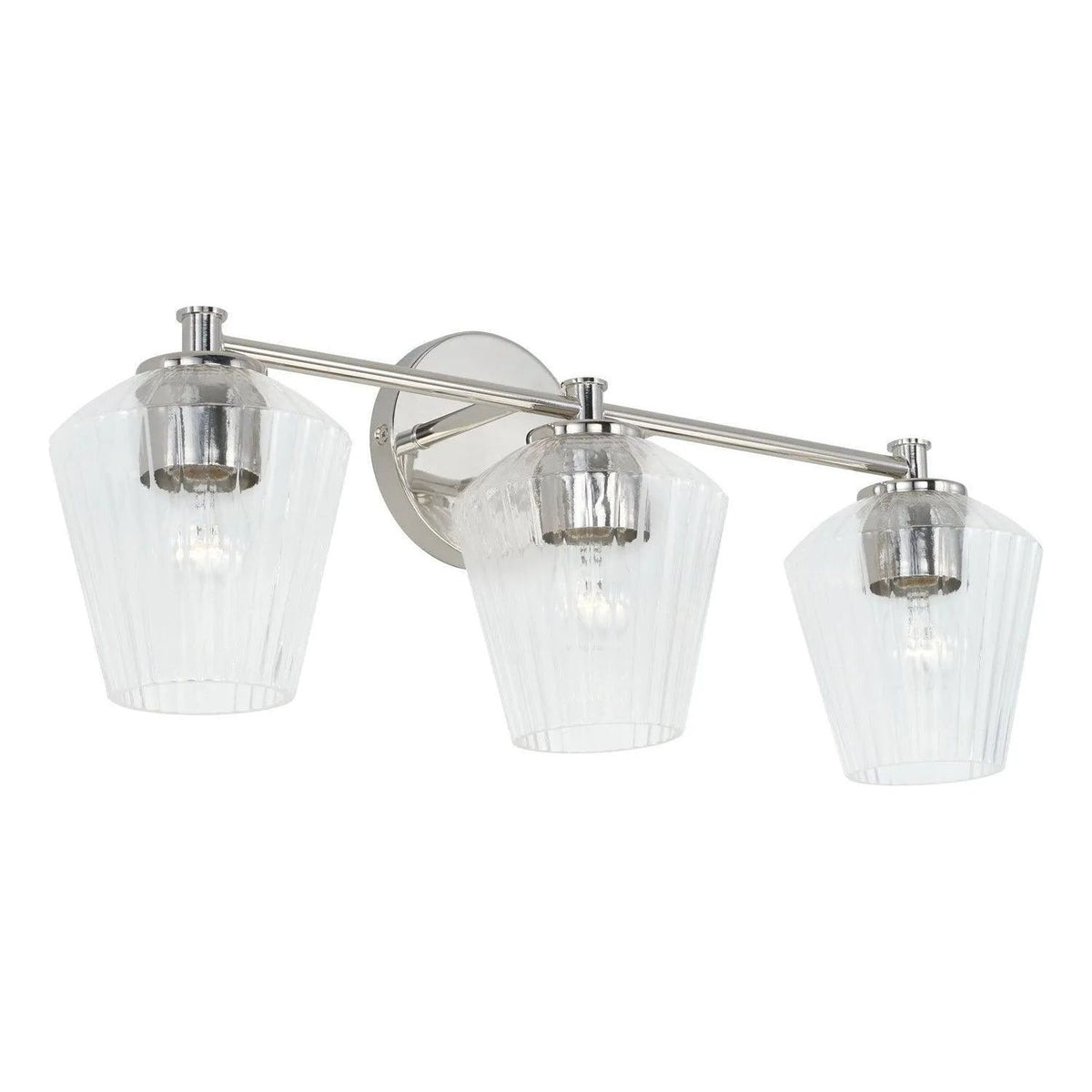 Capital Lighting Fixture Company - Beau Vanity - 141431PN-507 | Montreal Lighting & Hardware