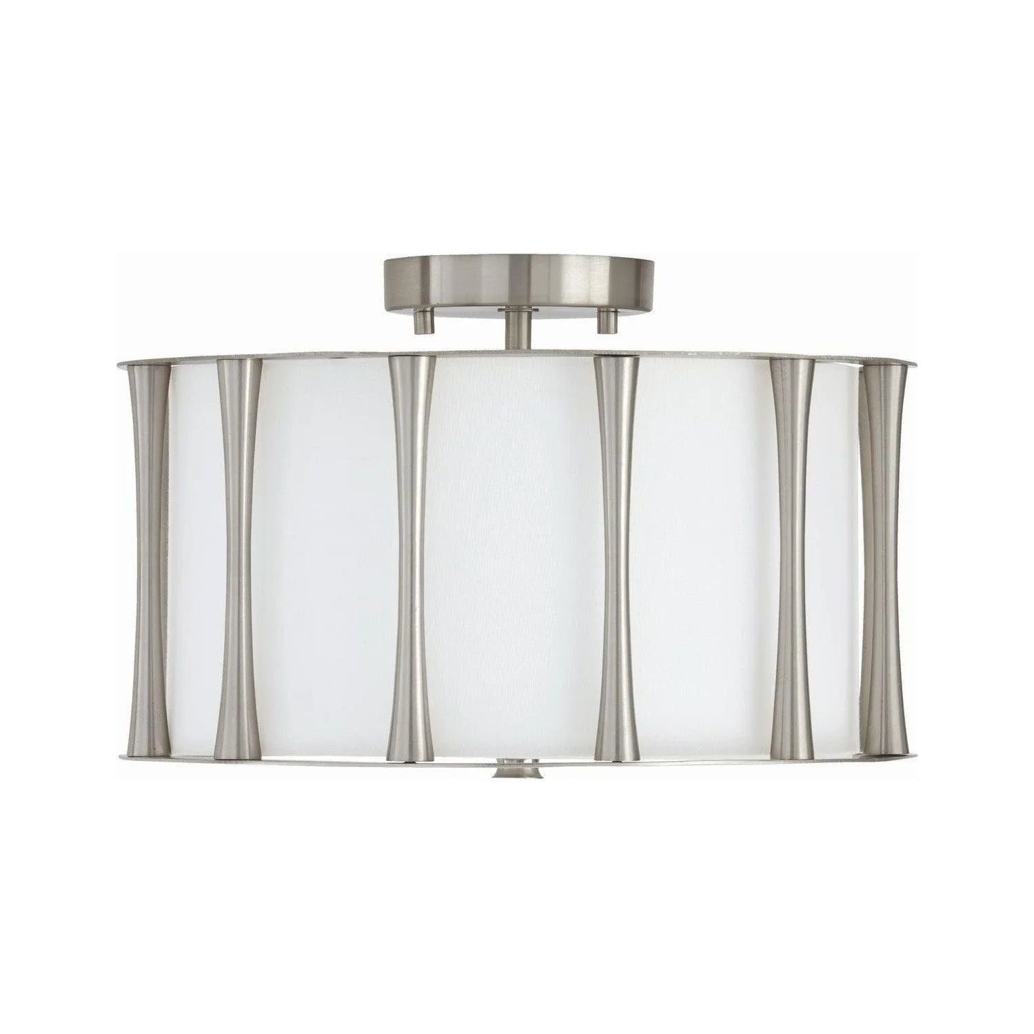 Capital Lighting Fixture Company - Bodie Semi-Flush Mount - 244631BN | Montreal Lighting & Hardware