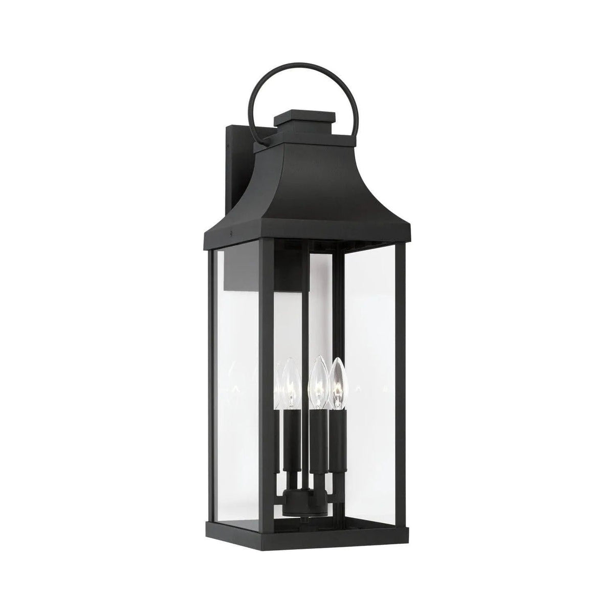 Capital Lighting Fixture Company - Bradford Outdoor Wall Lantern - 946441BK | Montreal Lighting & Hardware