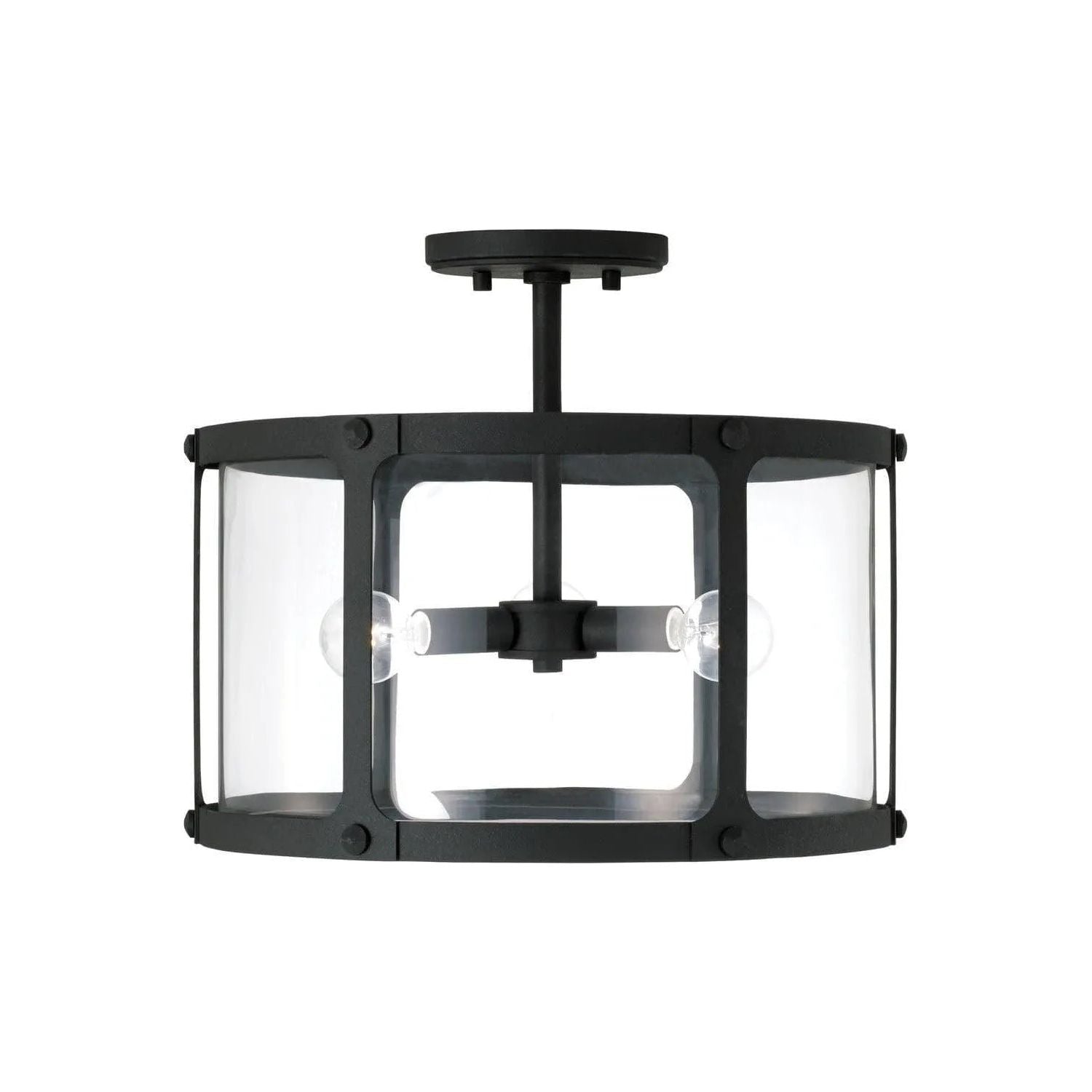 Capital Lighting Fixture Company - Brennen Semi-Flush Mount - 244931BI | Montreal Lighting & Hardware