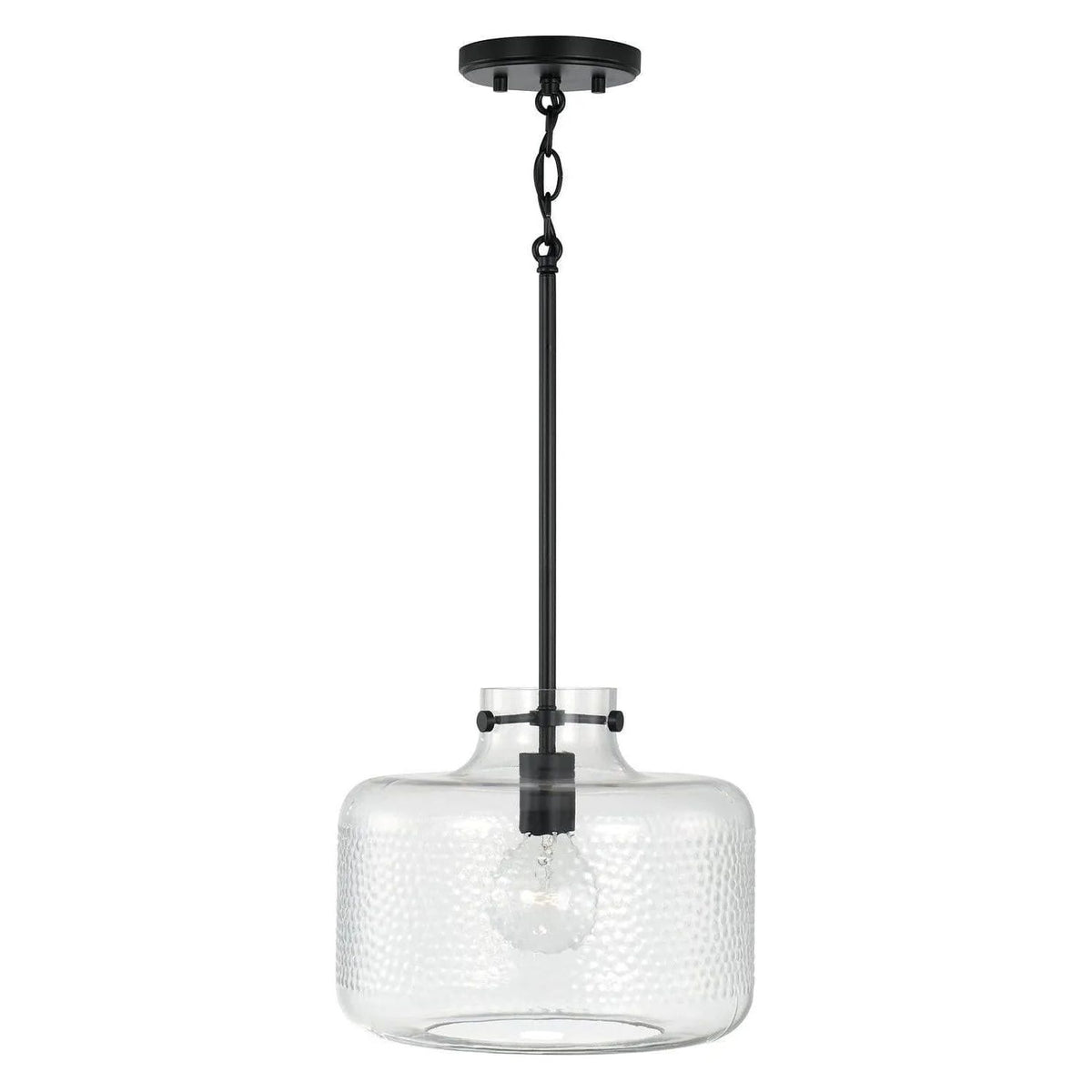 Capital Lighting Fixture Company - Brighton Dotted Glass Pendant - 342512MB | Montreal Lighting & Hardware