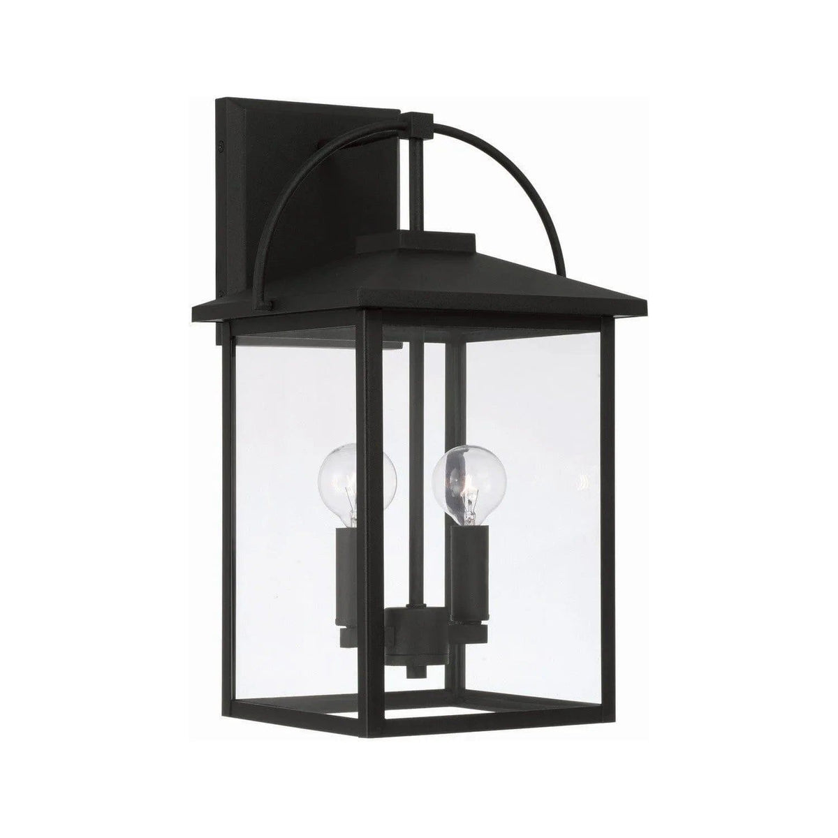 Capital Lighting Fixture Company - Bryson Outdoor Wall Lantern - 948021BK | Montreal Lighting & Hardware