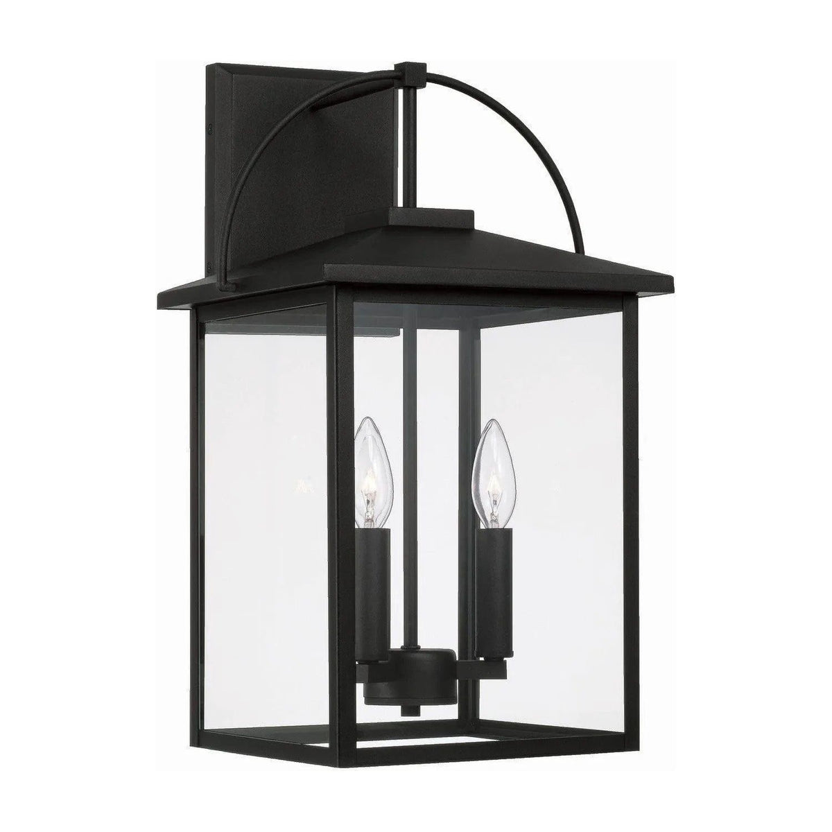 Capital Lighting Fixture Company - Bryson Outdoor Wall Lantern - 948031BK | Montreal Lighting & Hardware