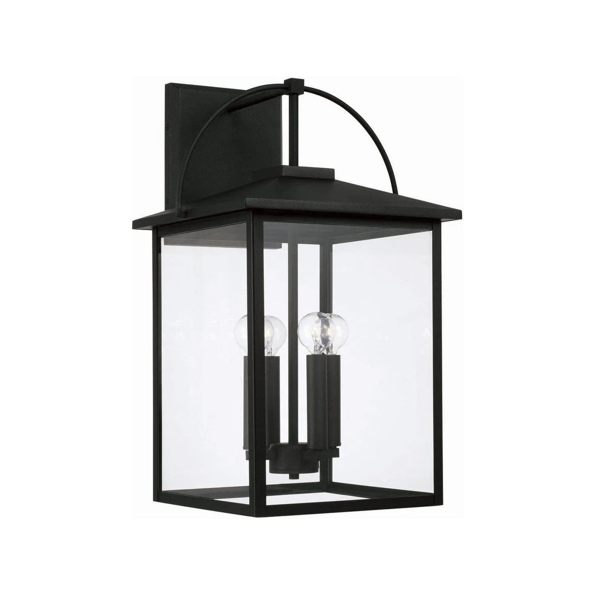 Capital Lighting Fixture Company - Bryson Outdoor Wall Lantern - 948041BK | Montreal Lighting & Hardware